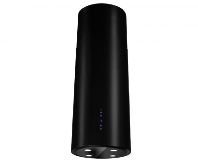 Hota insula Tubo Black Matt - Negru Mat - 40 cm