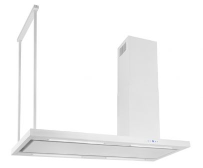 Hota insula Metropolis White Matt - Alb Mat - 120 cm / 150 cm