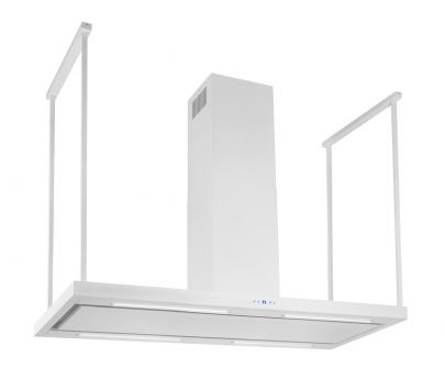 Hota insula Centropolis White Matt - Alb Mat - 120 cm / 150 cm