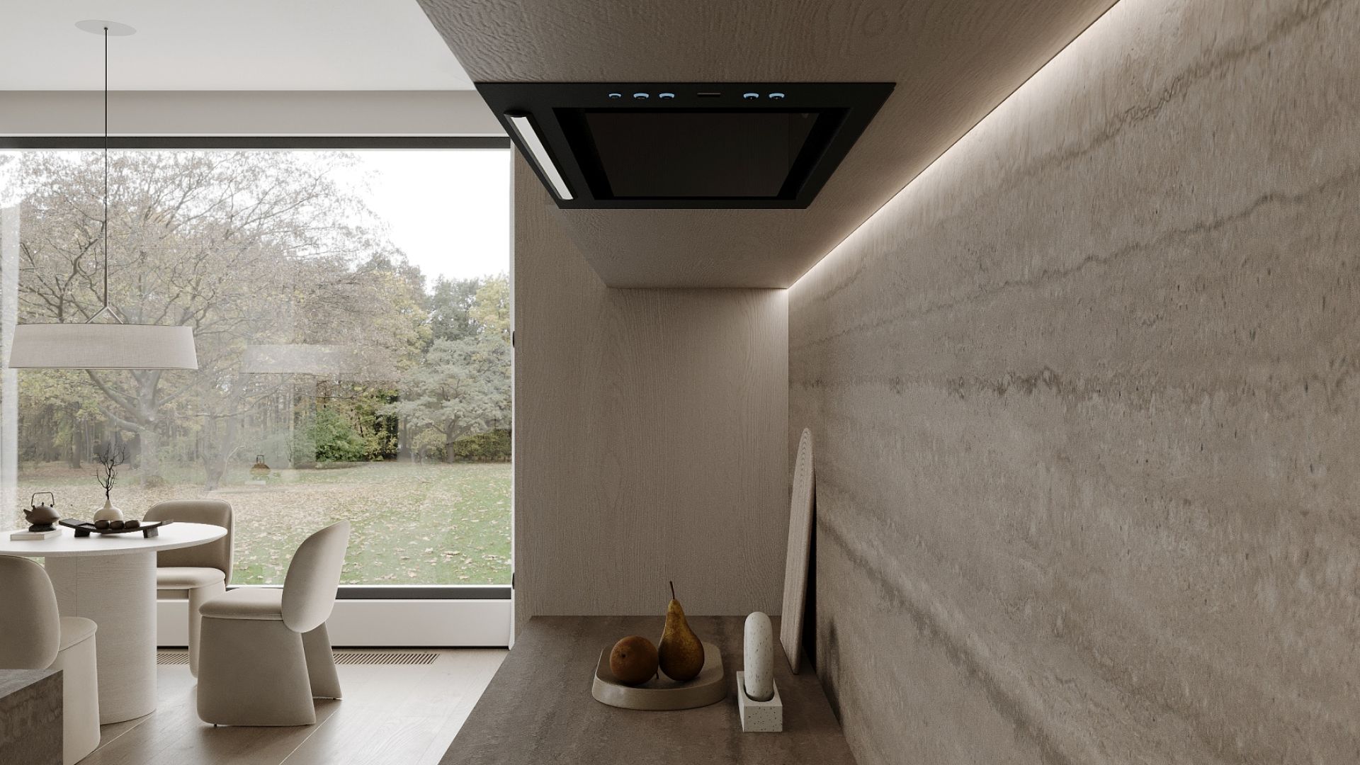 Hota Incorporabile Micra Space Black Matt - Negru Mat - Vizualizare 3