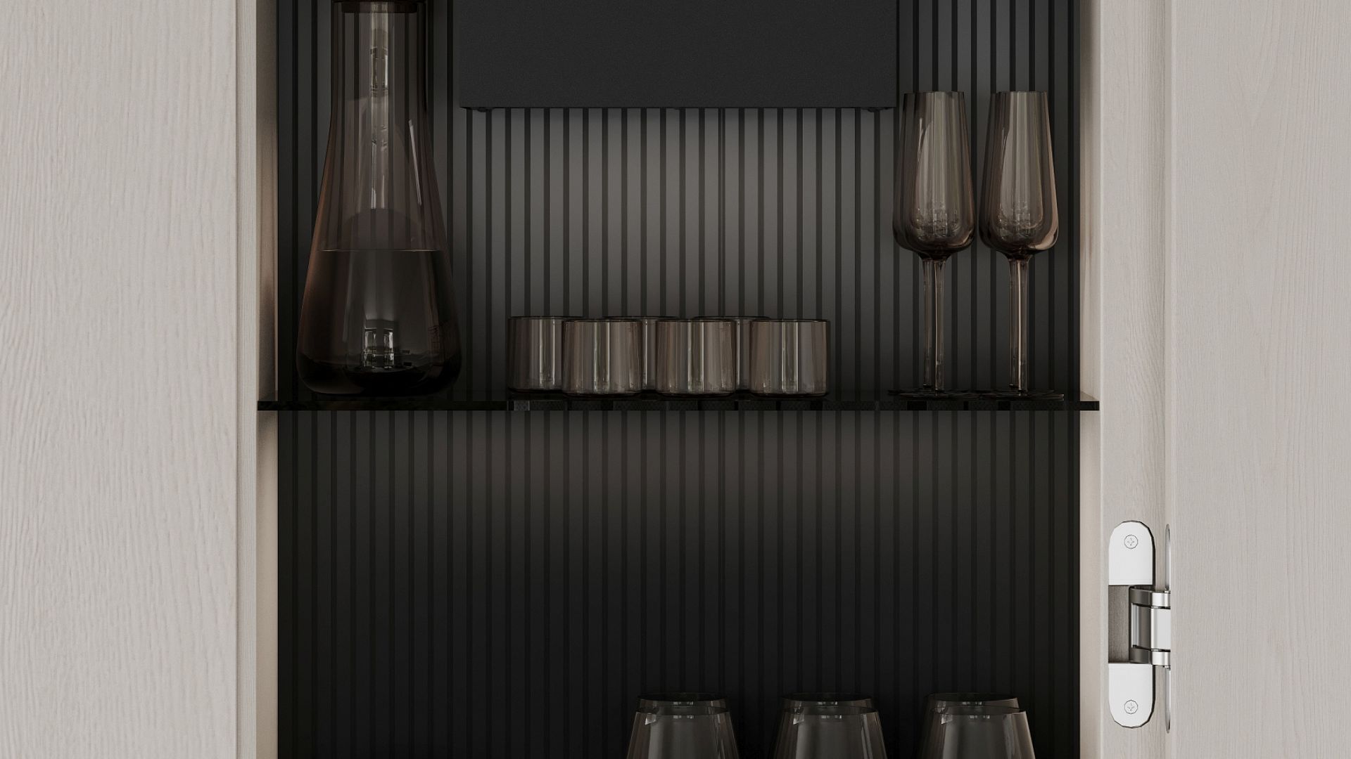 Hota Incorporabile Micra Space Black Matt - Negru Mat - Vizualizare 2