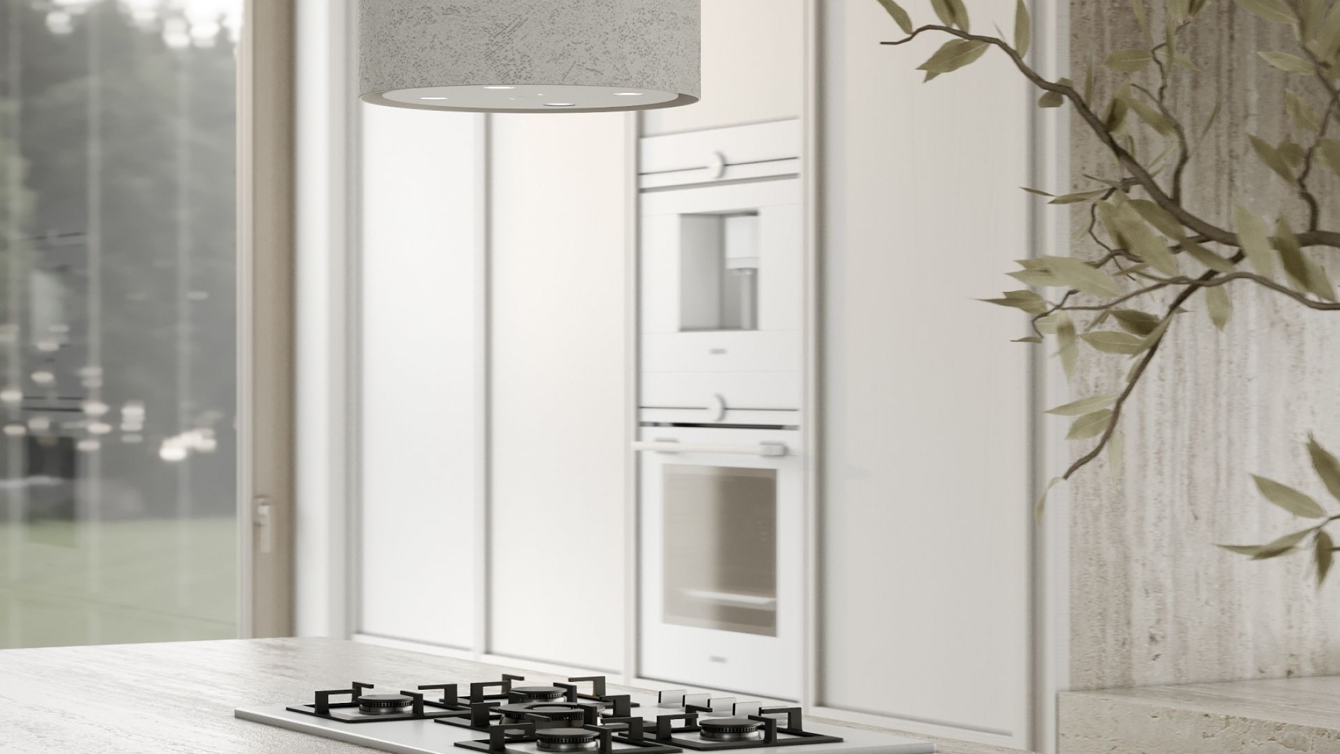 Hota insula Columni Stono Light Grey - Gri - Vizualizare