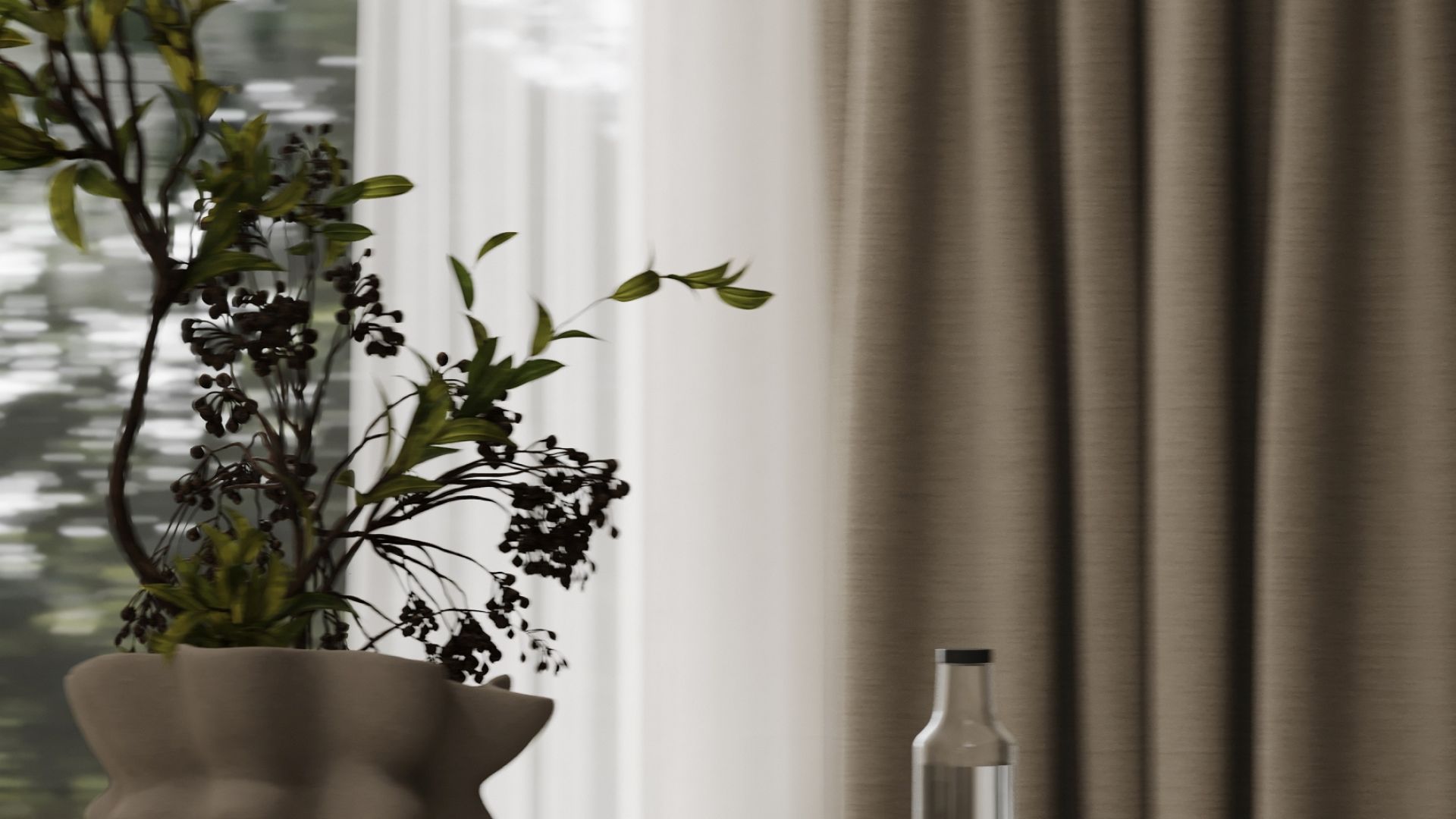 Hota insula Voliera N2 White-White - Alb Mat - Vizualizare 2