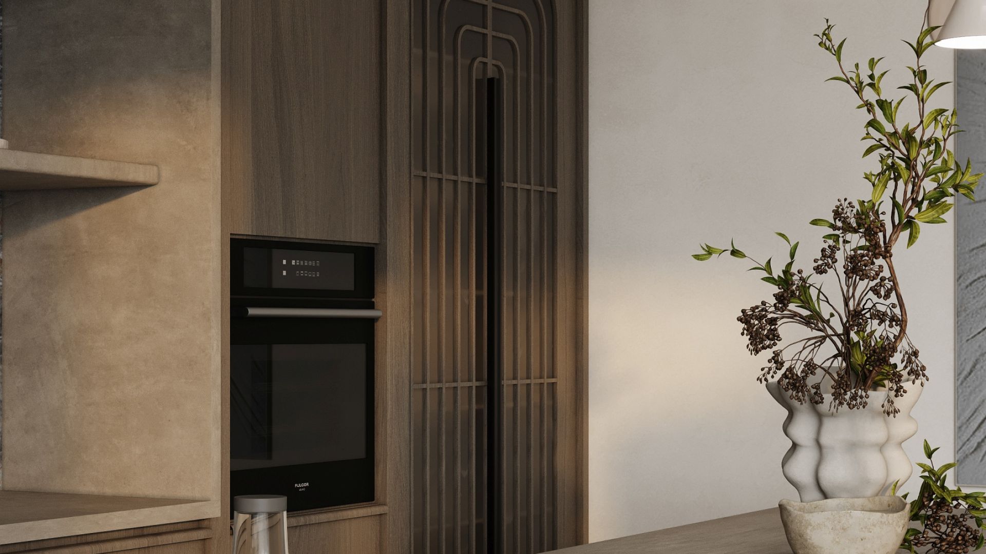 Hota insula Voliera N2 White-White - Alb Mat - Vizualizare 4