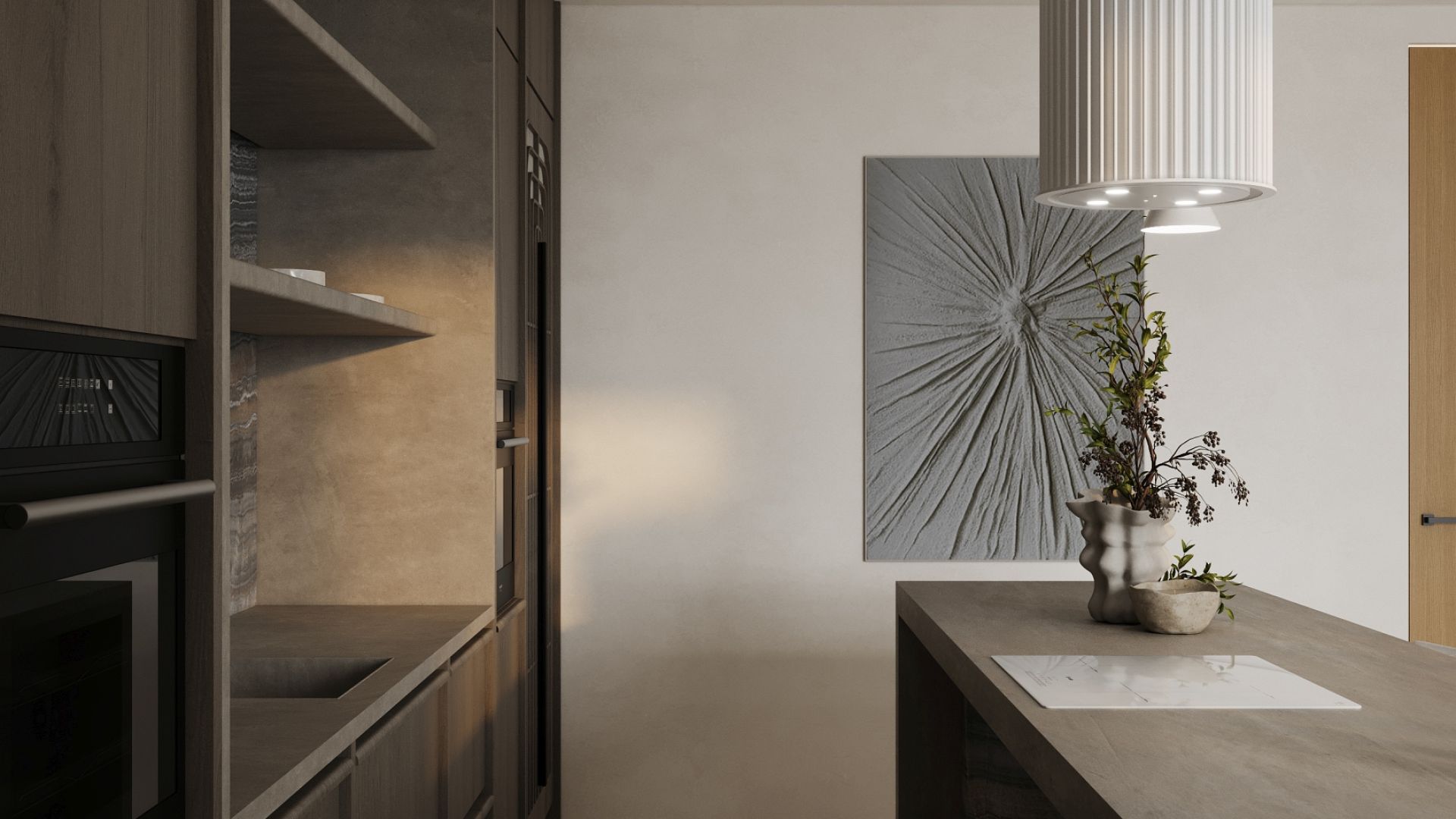 Hota insula Voliera N2 White-White - Alb Mat - Vizualizare 7