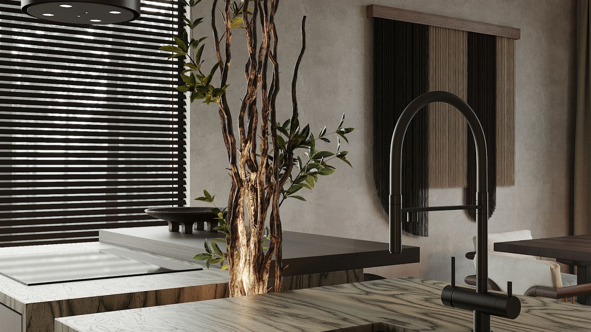 Hota insula Voliera N3 Black-Black - Negru - Vizualizare 7