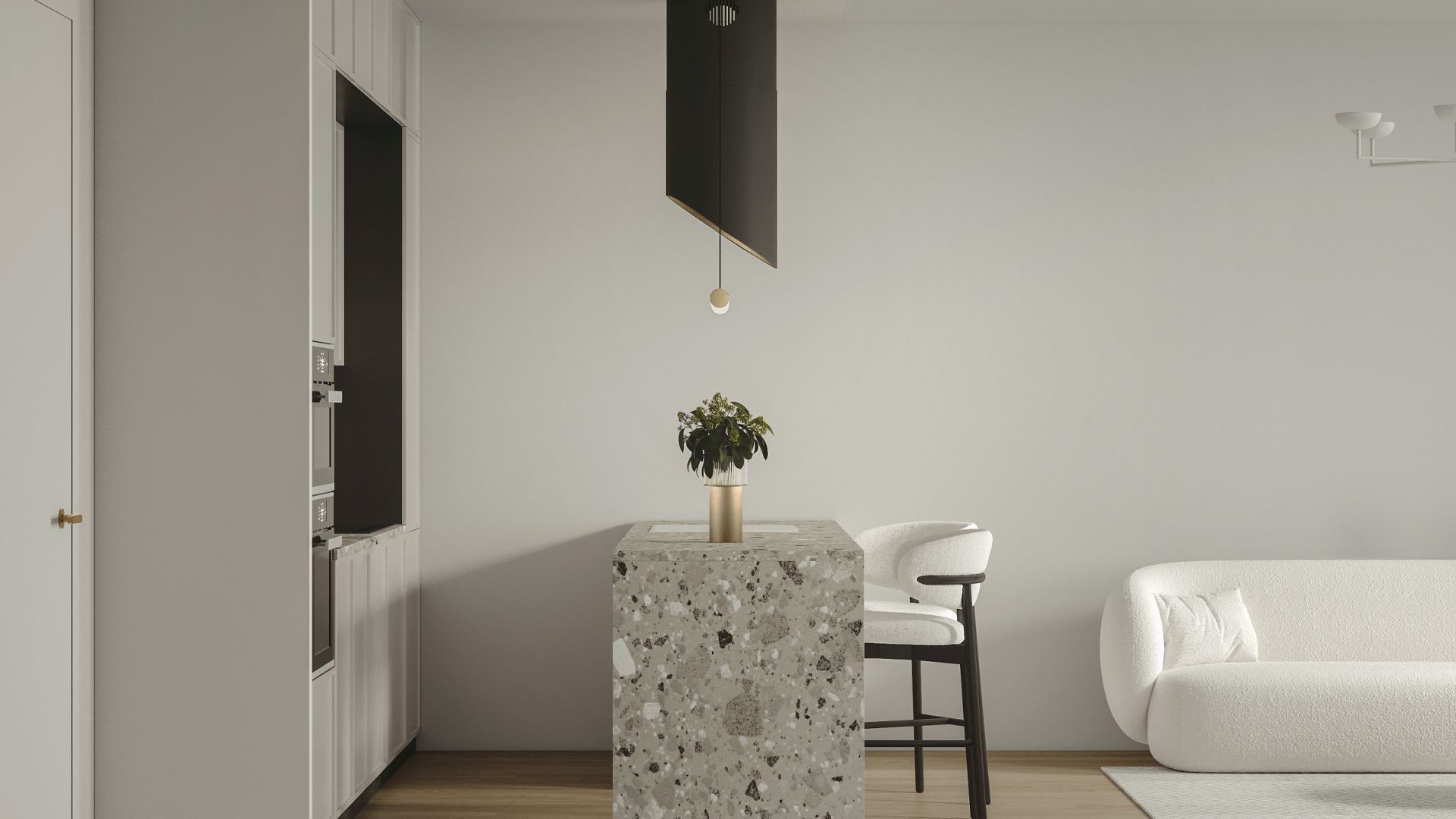 Hota insula Hiro Color Black-Gold - Negru Mat/Auriu - Vizualizare 6