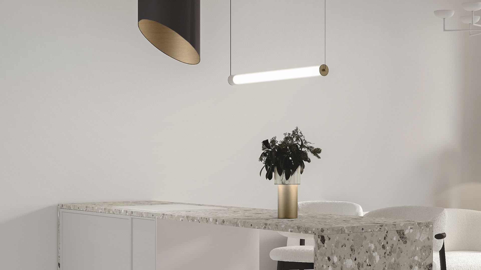 Hota insula Hiro Color Black-Gold - Negru Mat/Auriu - Vizualizare 2