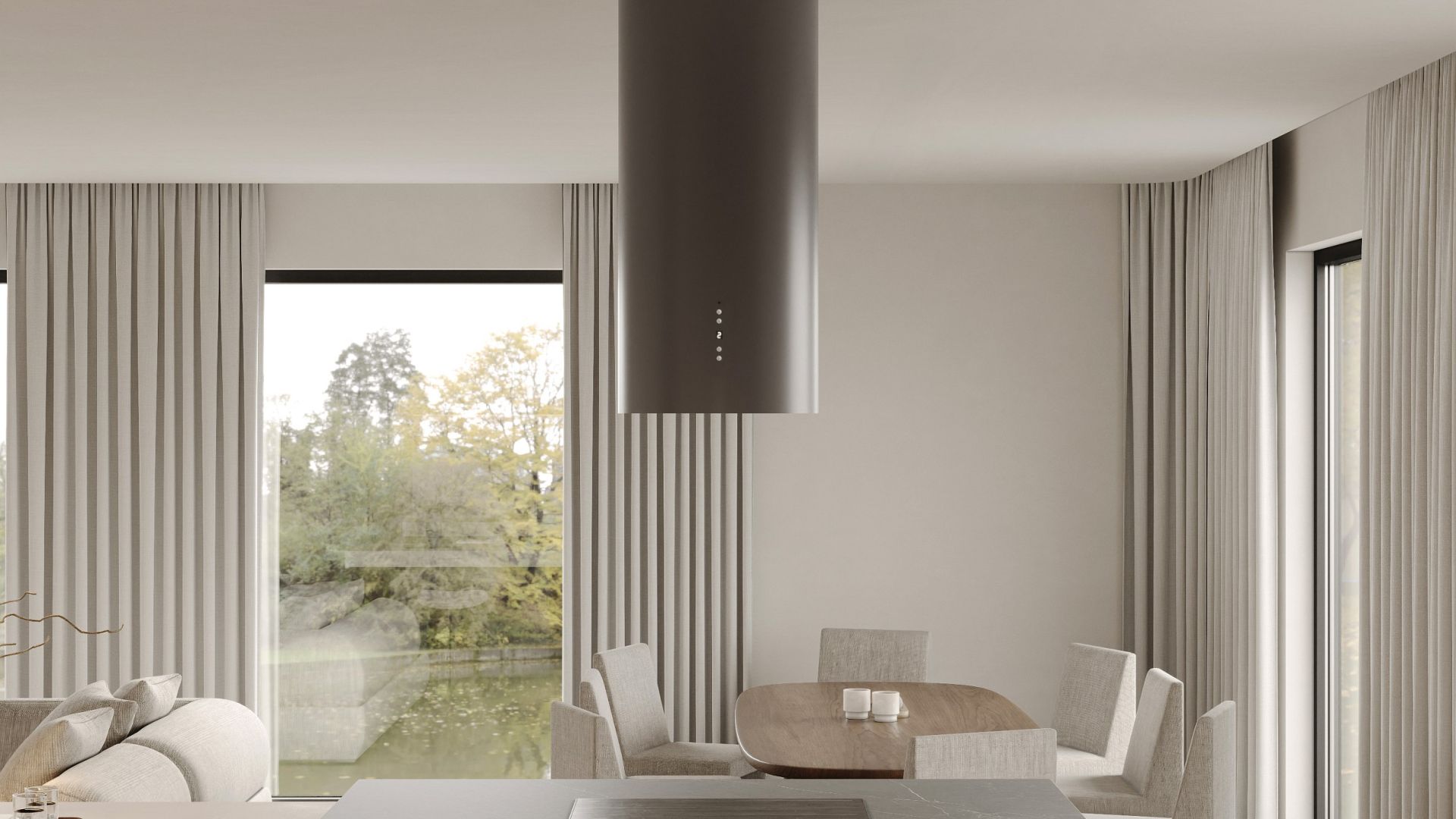 Hota insula Cylindro Antracyte - Antracit - Vizualizare 5