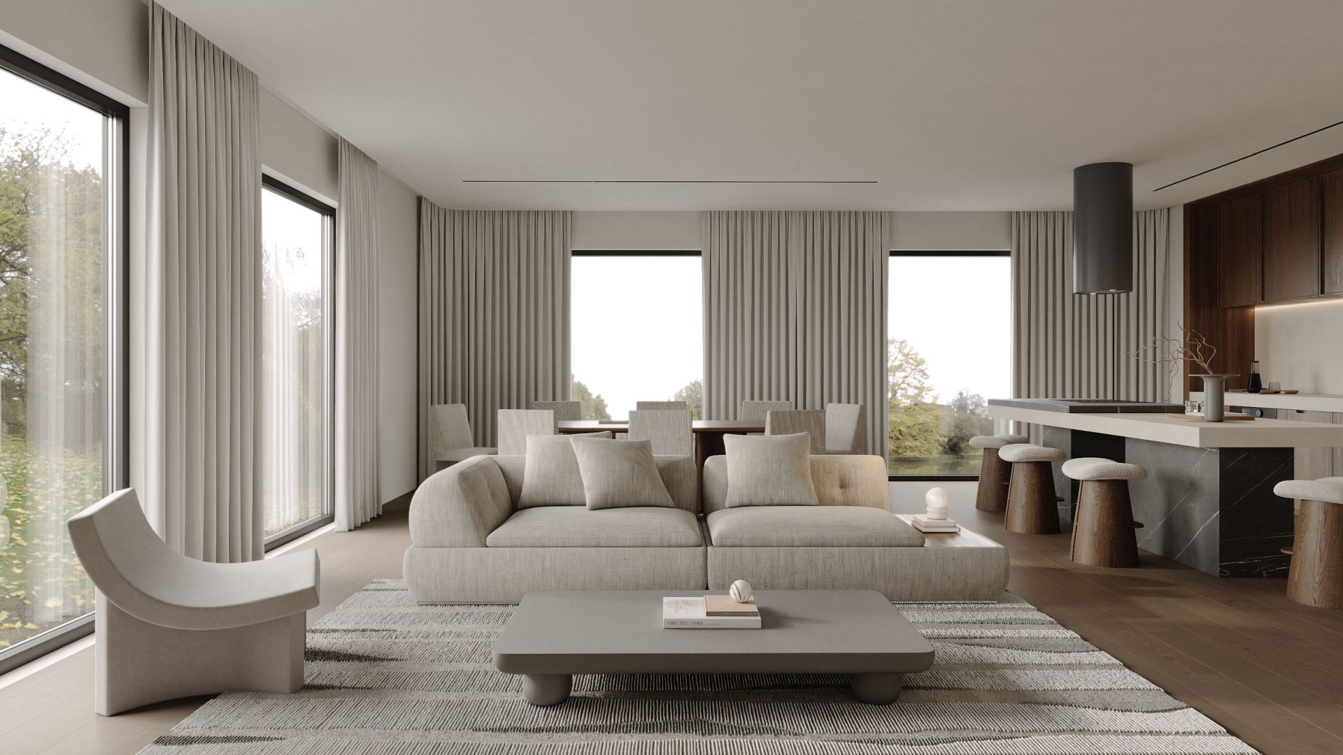 Hota insula Cylindro Antracyte - Antracit - Vizualizare 7