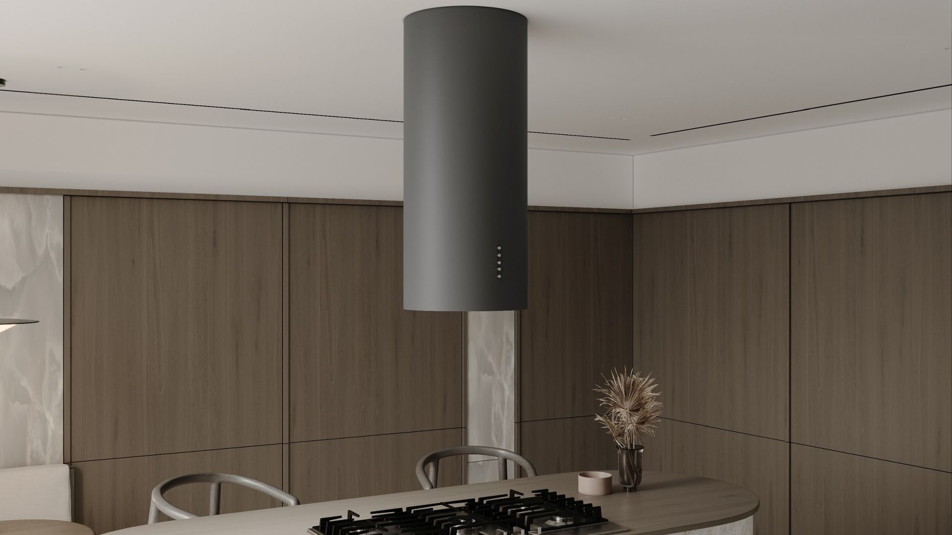 Hota insula Cylindro Eco Antracyte - Antracit - Vizualizare 5