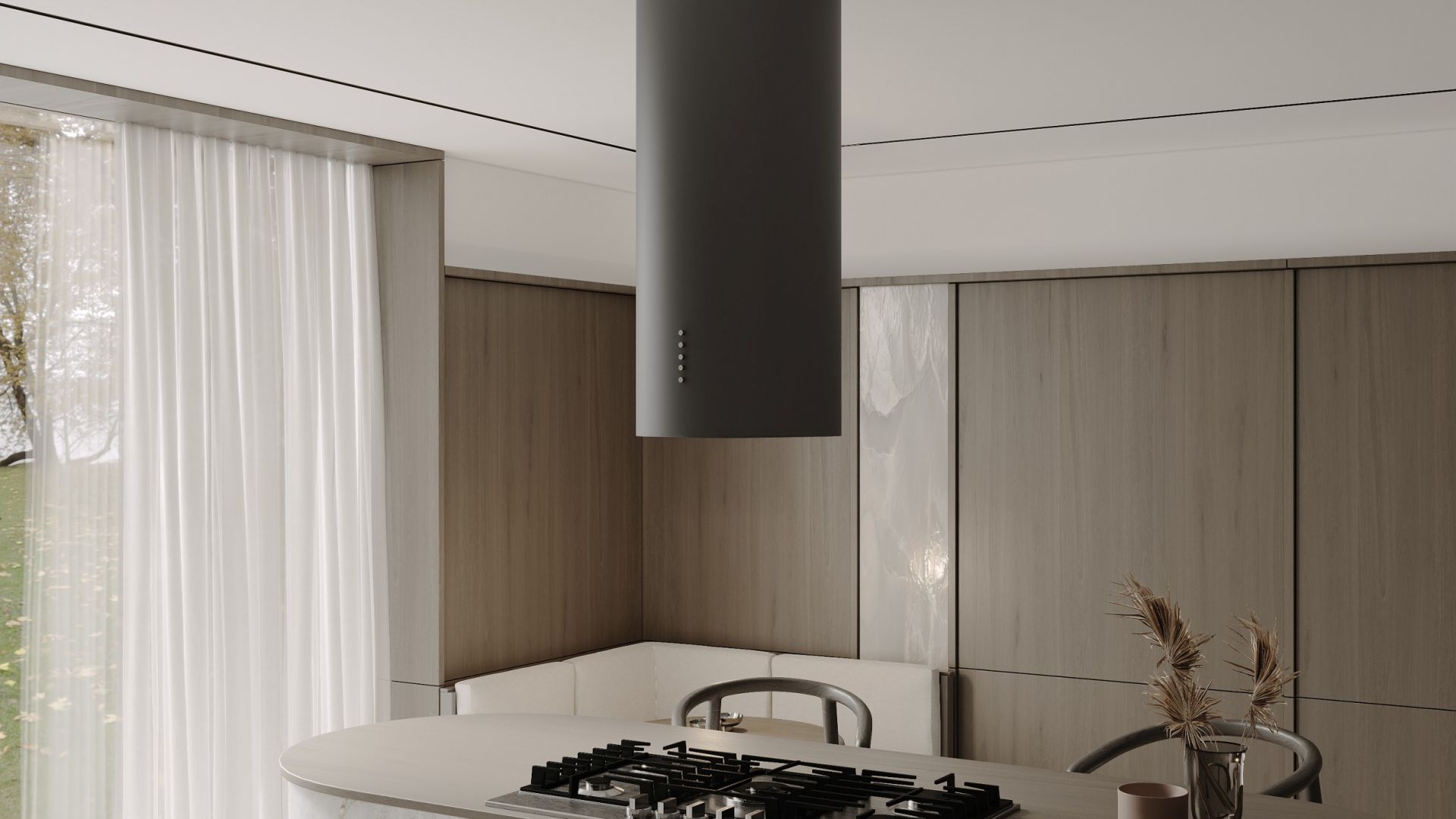 Hota insula Cylindro Eco Antracyte - Antracit - Vizualizare 7