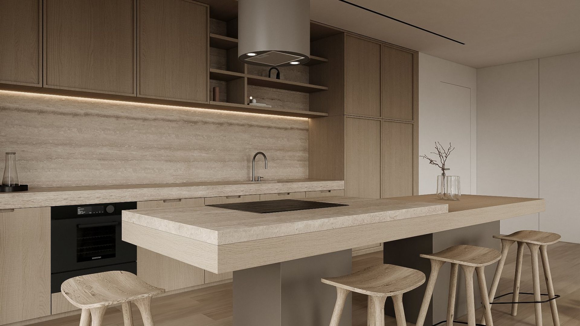 Hota insula Cylindro Taupe - Taupe - Vizualizare 6