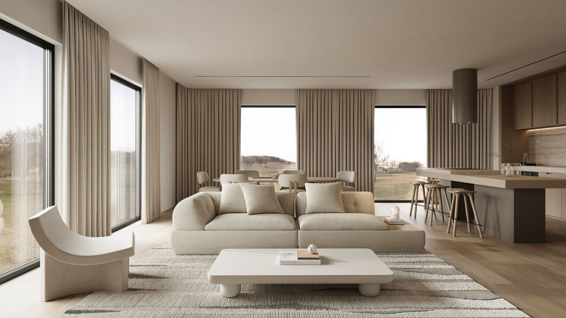 Hota insula Cylindro Taupe - Taupe - Vizualizare 9