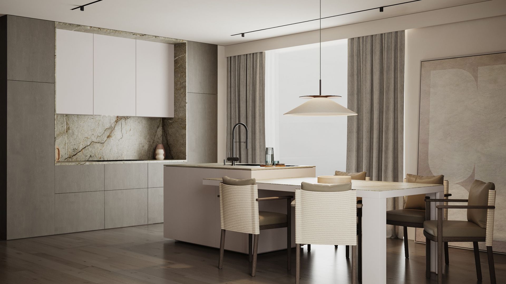 Hota Incorporabile Lando Glass 2STRIPS Kashmir - Cașmir - Vizualizare 3