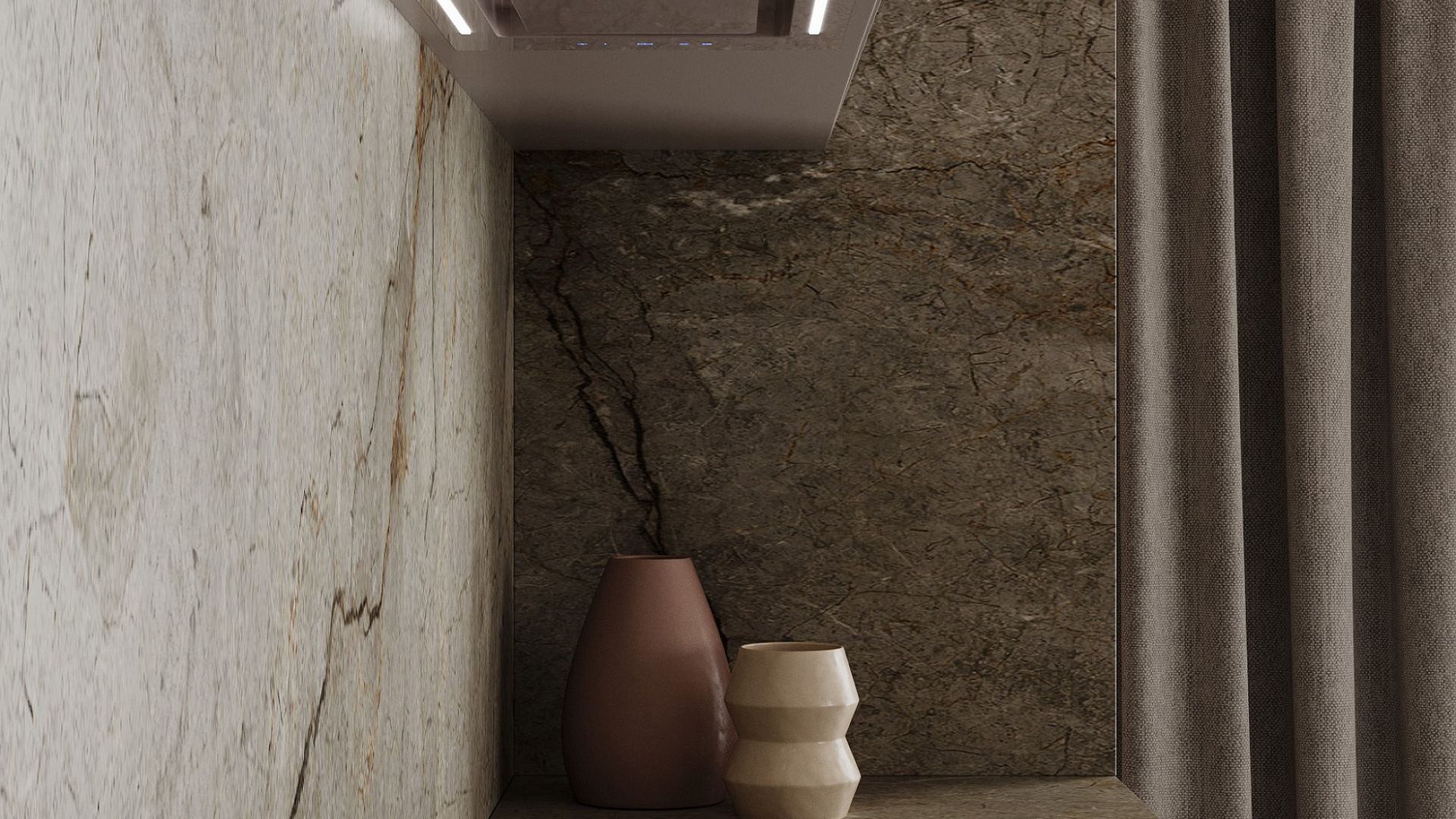 Hota Incorporabile Lando Glass 2STRIPS Kashmir - Cașmir - Vizualizare 5