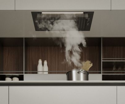 Hota Incorporabile Prato Black Matt - Negru Mat - 59,5 cm / 89,5 cm - Vizualizare