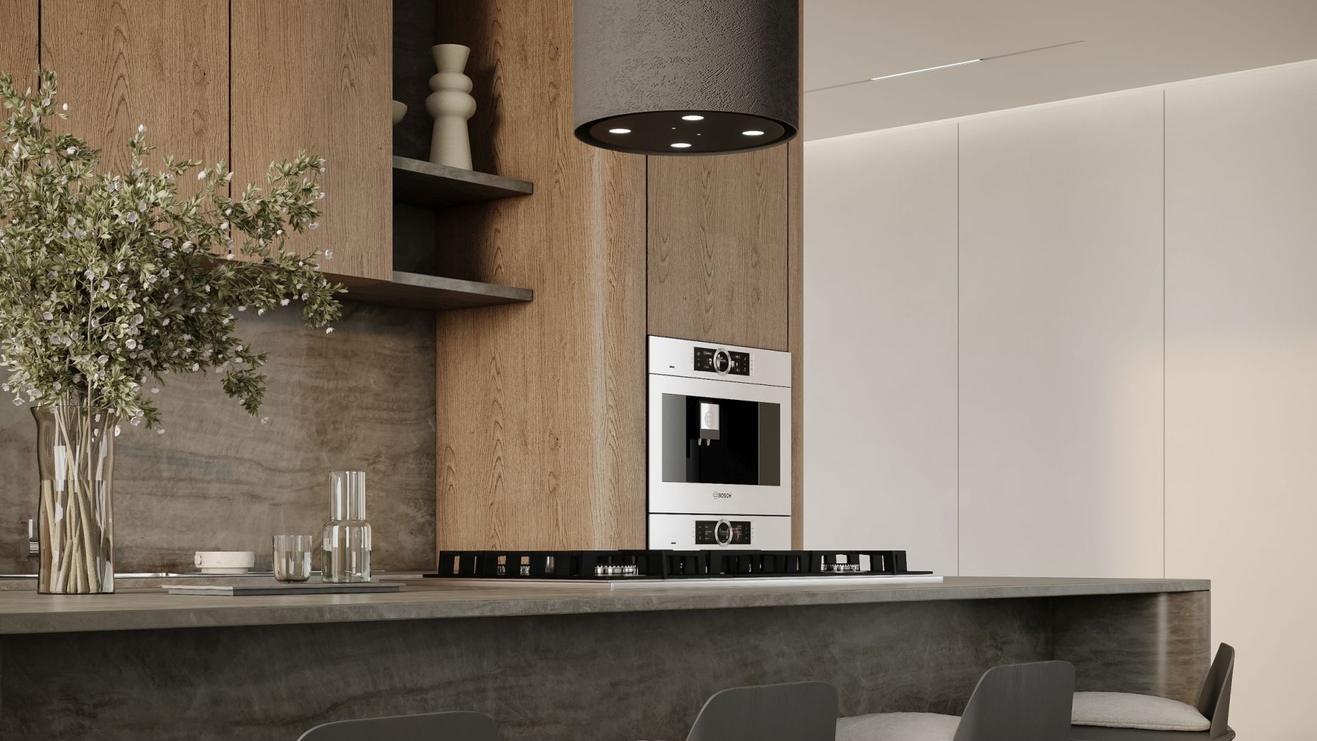 Hota insula Columni Stono Dark Grey - Gri - Vizualizare 6