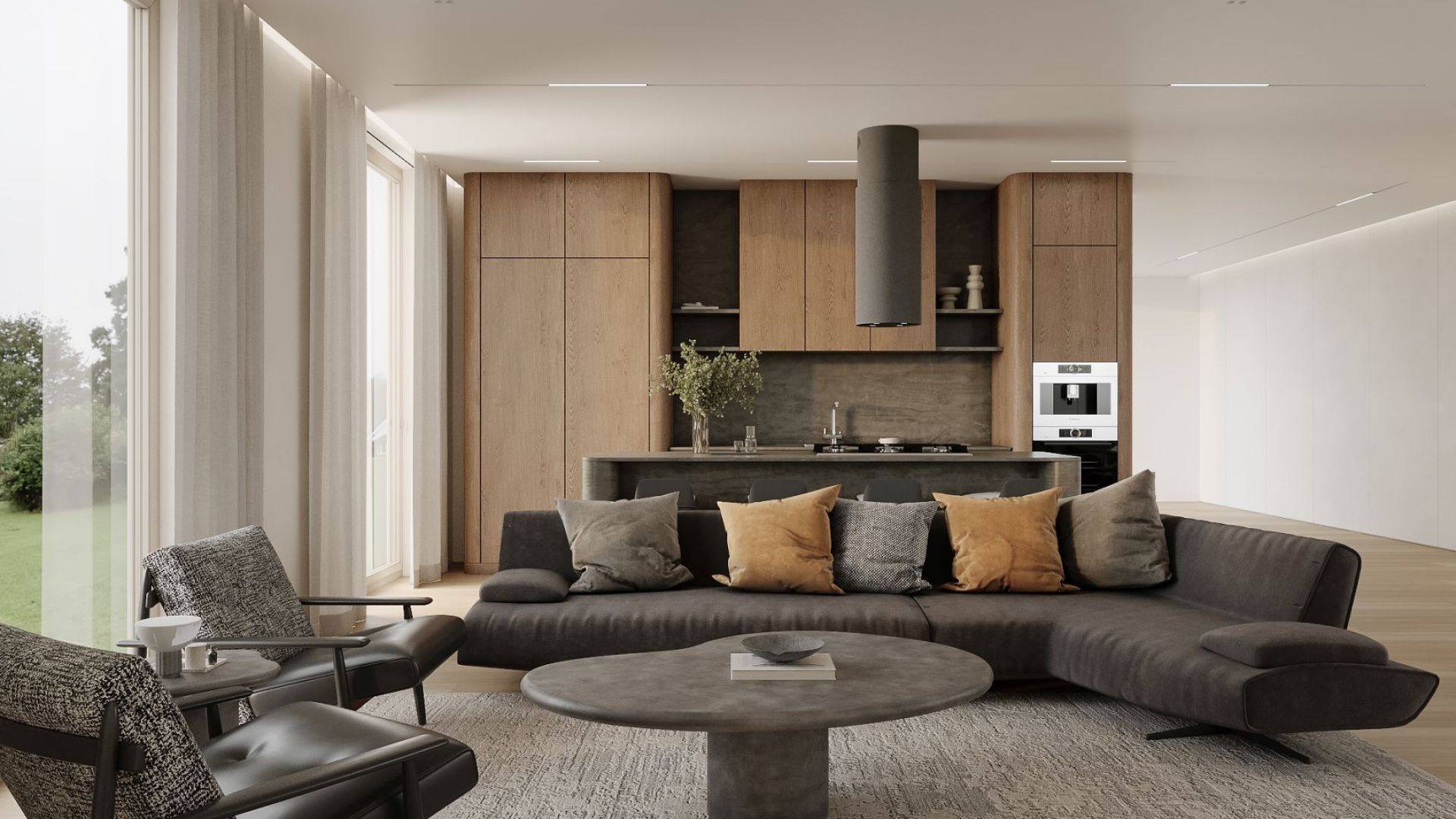 Hota insula Columni Stono Dark Grey - Gri - Vizualizare 7