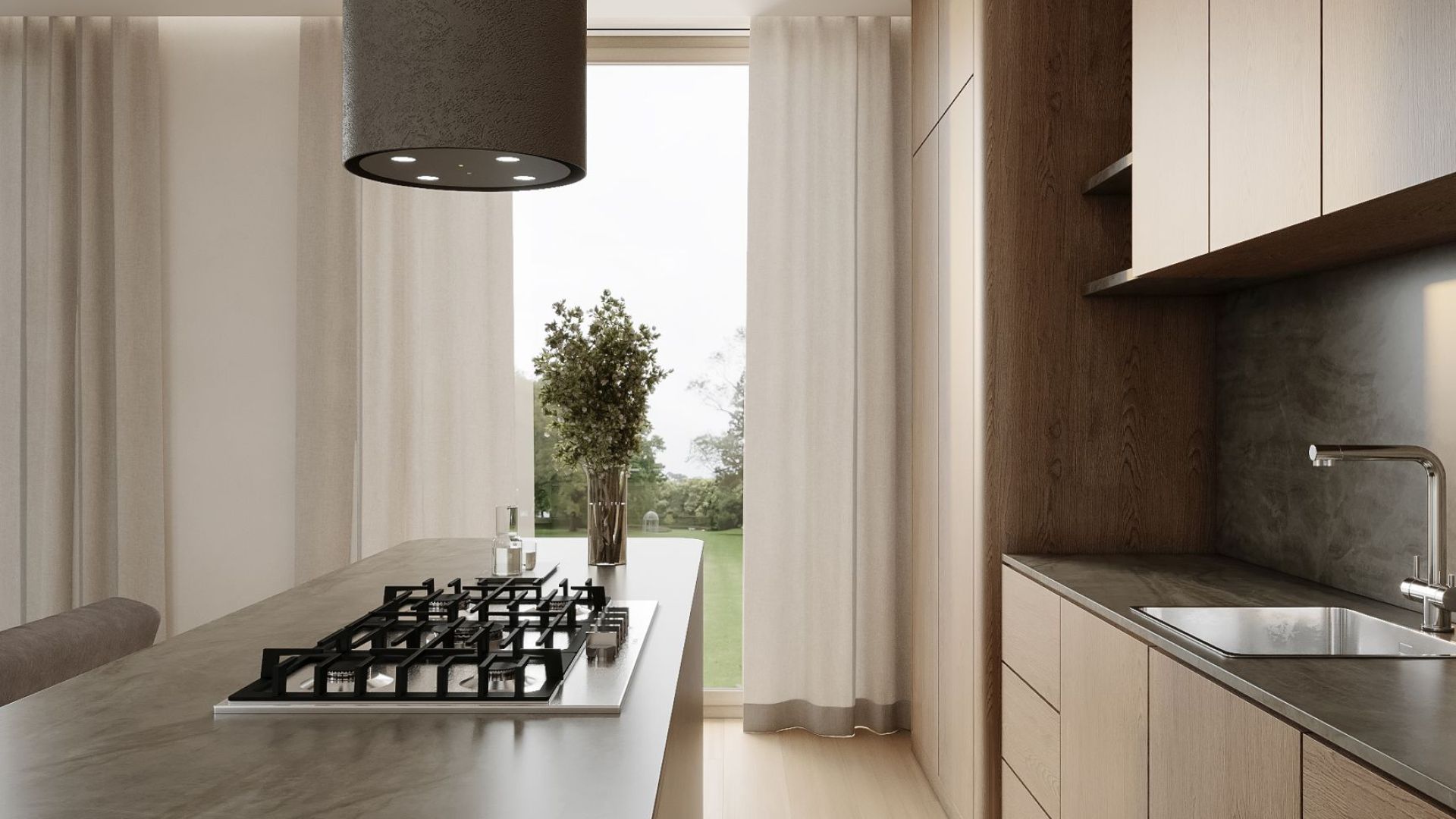 Hota insula Columni Stono Dark Grey - Gri - Vizualizare 9