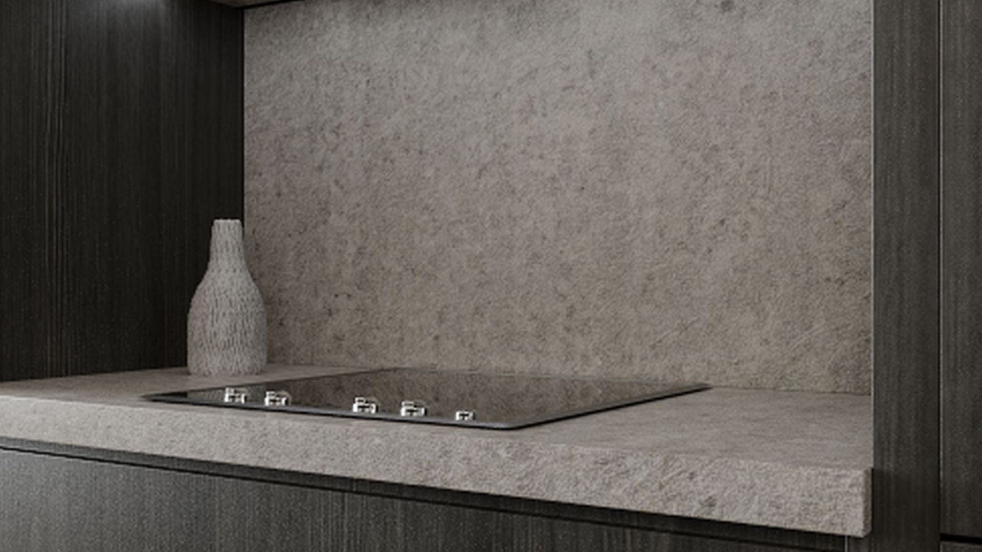 Hota Incorporabile Lando Glass Central White - Alb - Vizualizare 2