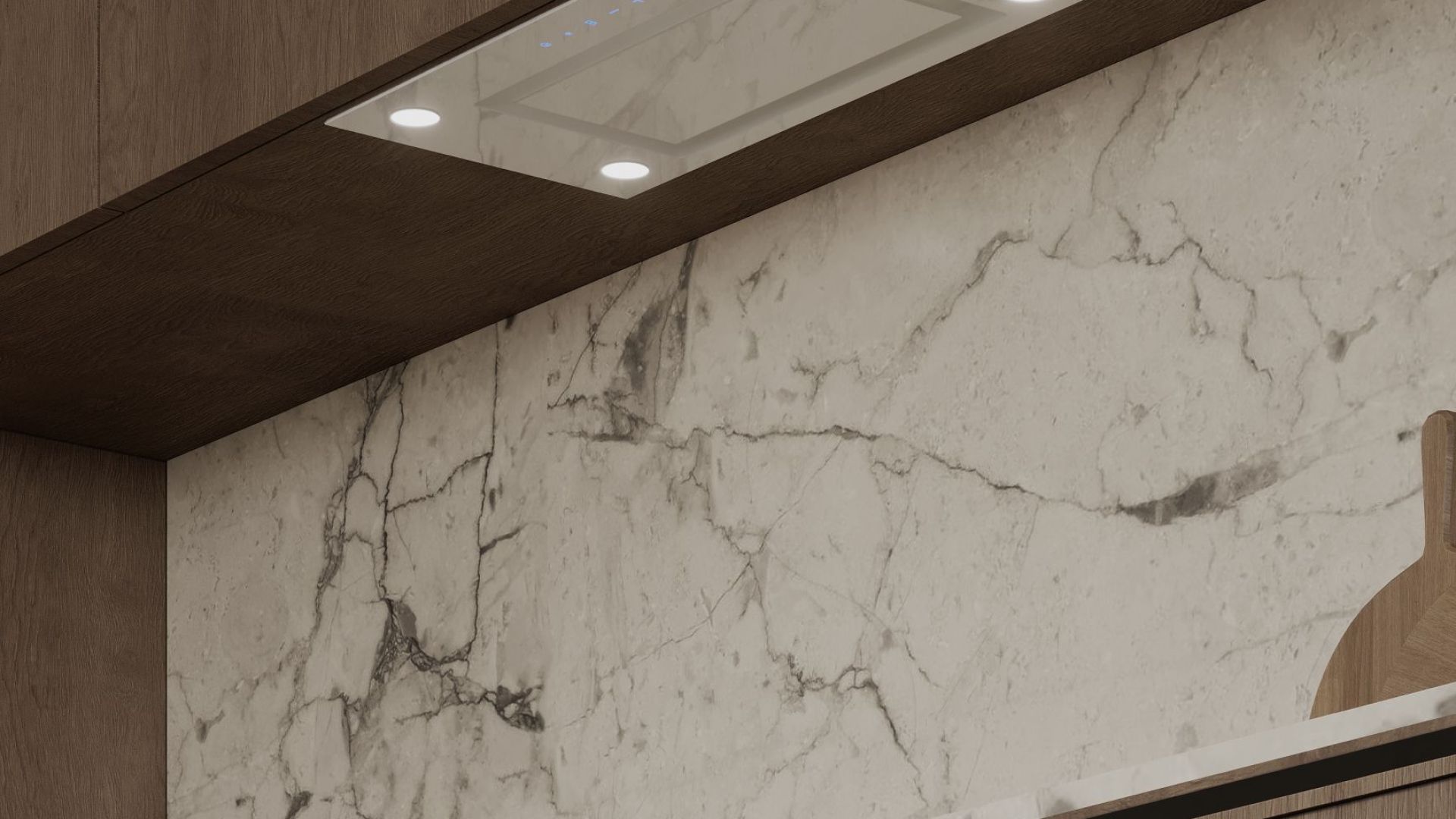 Hota Incorporabile Marino White - Alb - Vizualizare