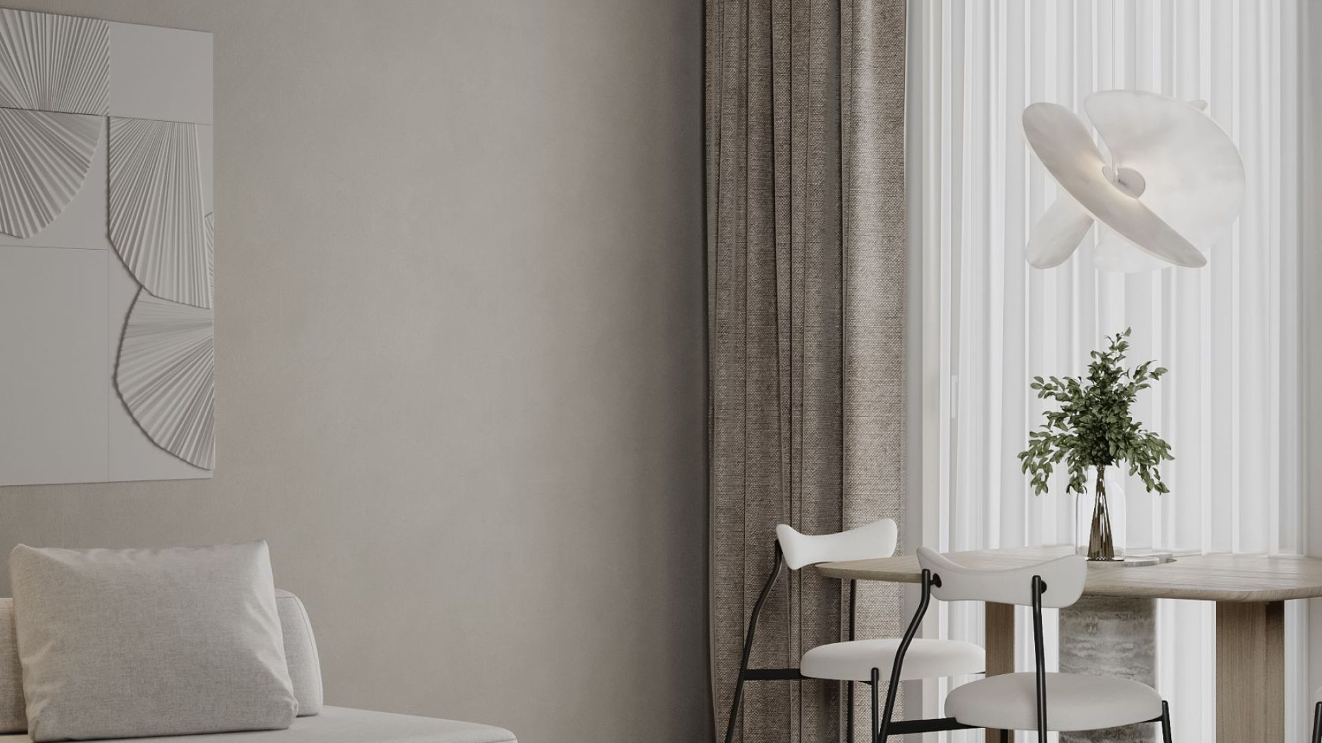 Hota insula Alvar Glass Black Matt - Negru Mat - Vizualizare 9