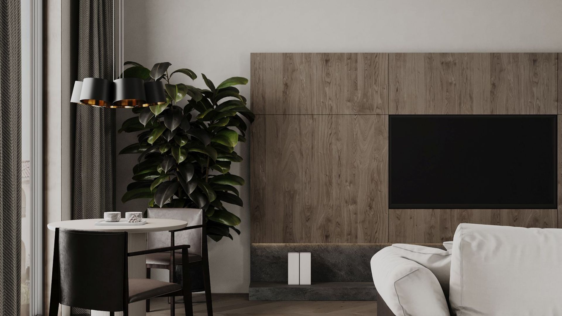 Hota insula Arne Black Matt - Negru Mat - Vizualizare 7