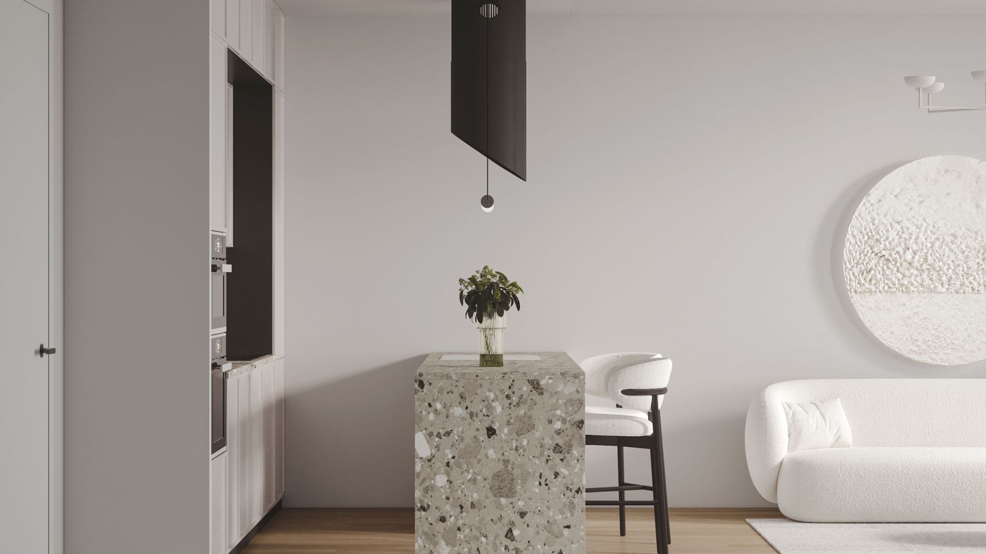 Hota insula Hiro Black Matt - Negru Mat - Vizualizare 4