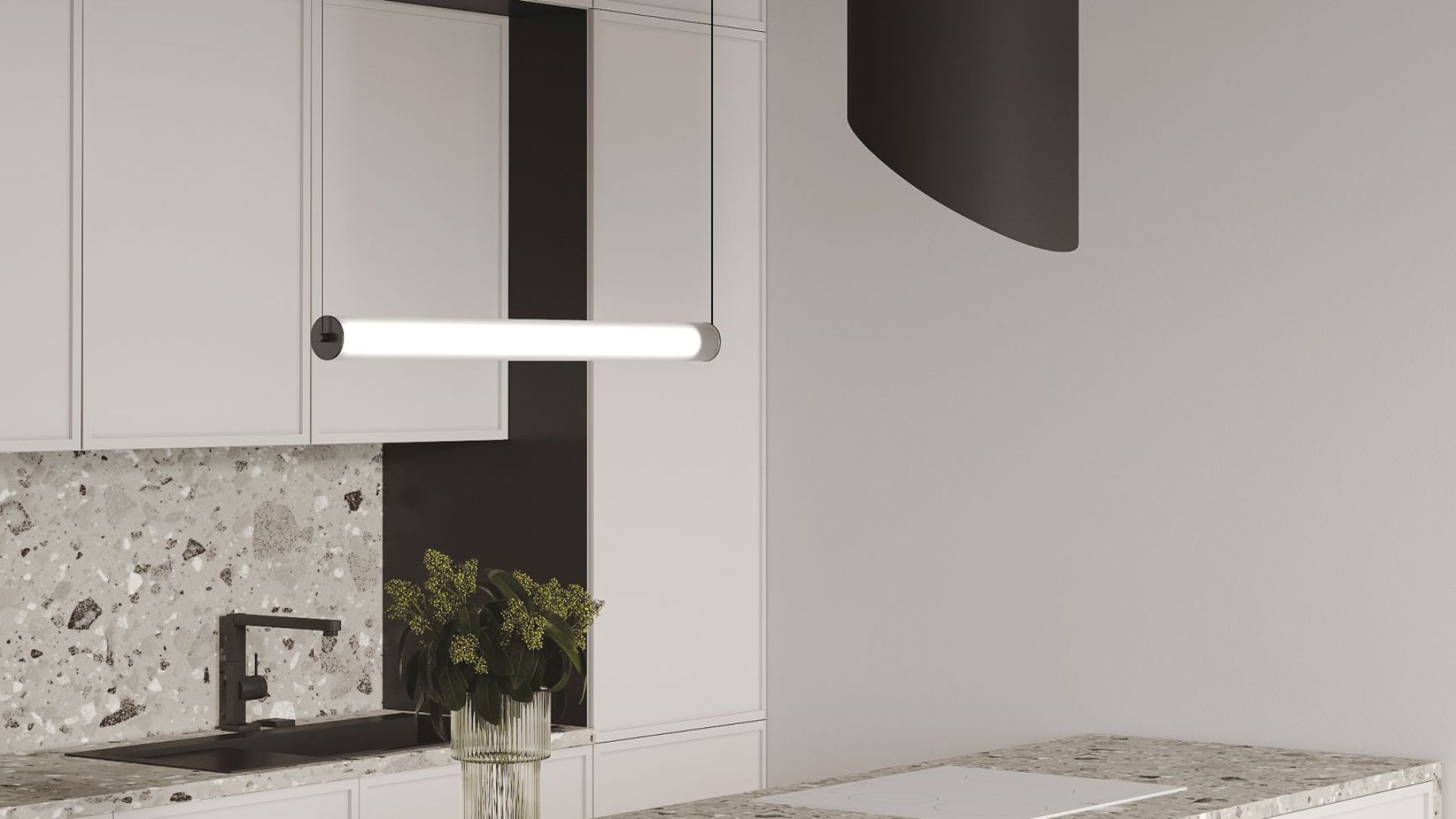 Hota insula Hiro Black Matt - Negru Mat - Vizualizare 6