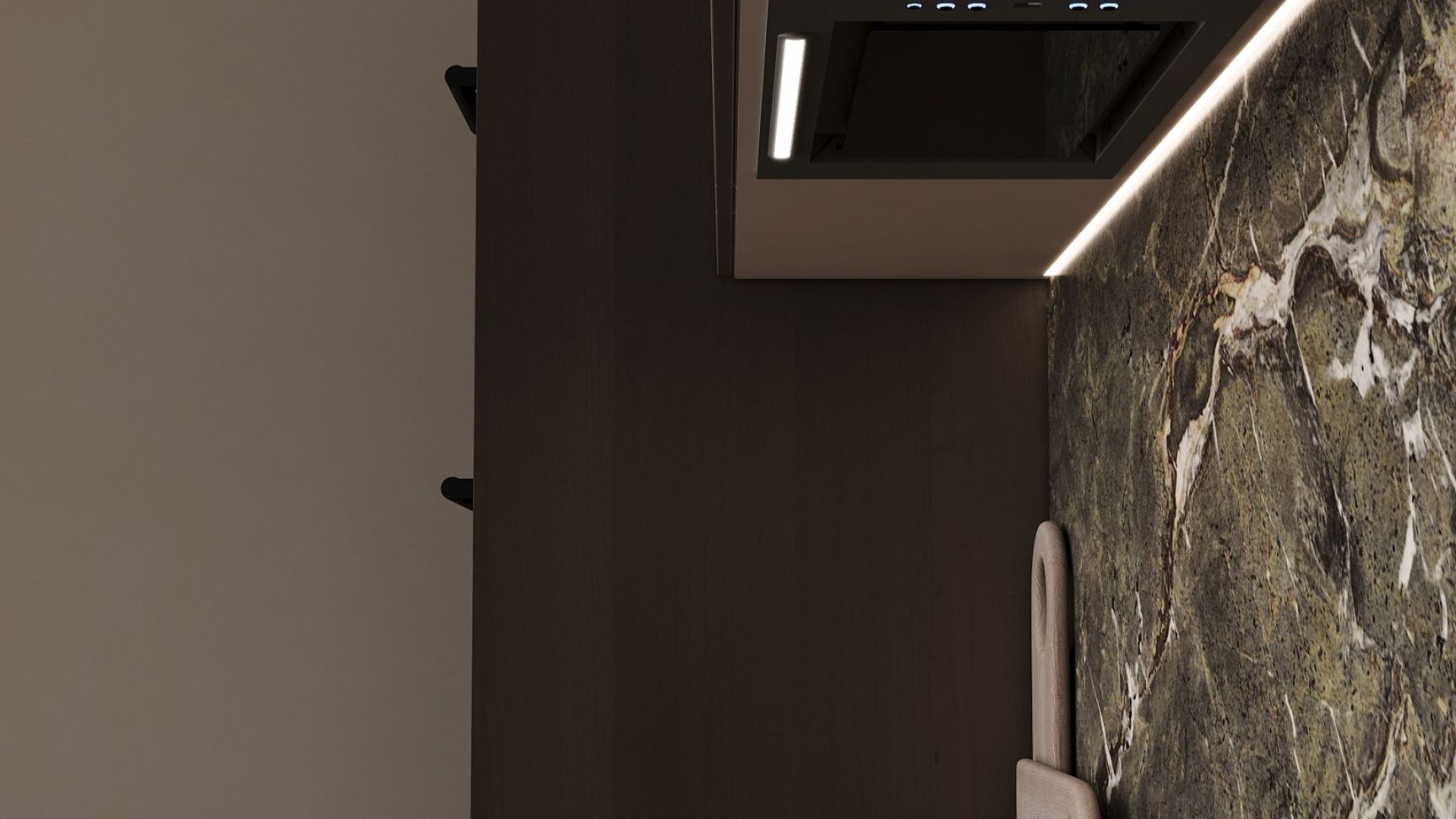 Hota Incorporabile Micra Black Matt - Negru Mat - Vizualizare 3