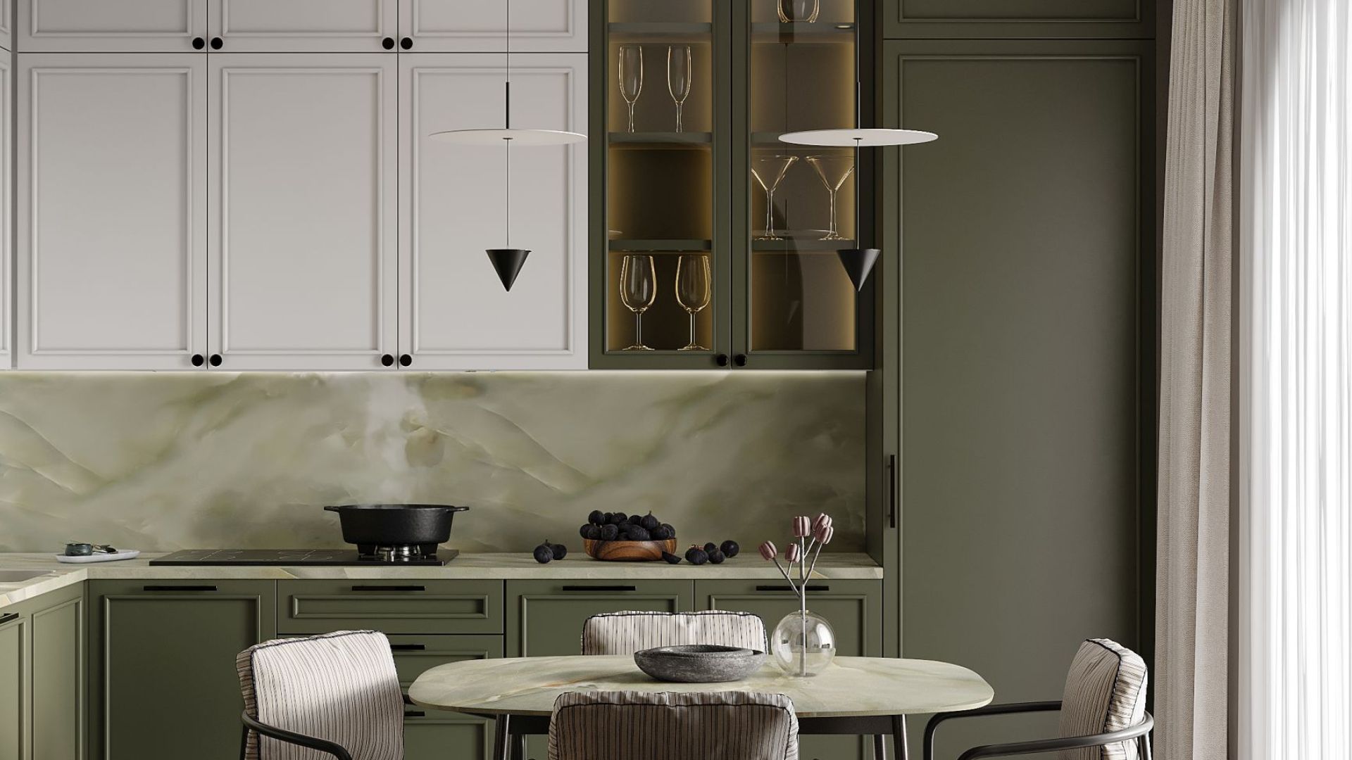 Hota Incorporabile Micra Black Matt 120 cm - Negru Mat - Vizualizare