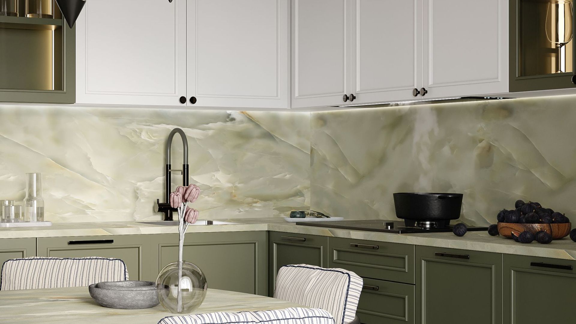 Hota Incorporabile Micra Black Matt 120 cm - Negru Mat - Vizualizare 5