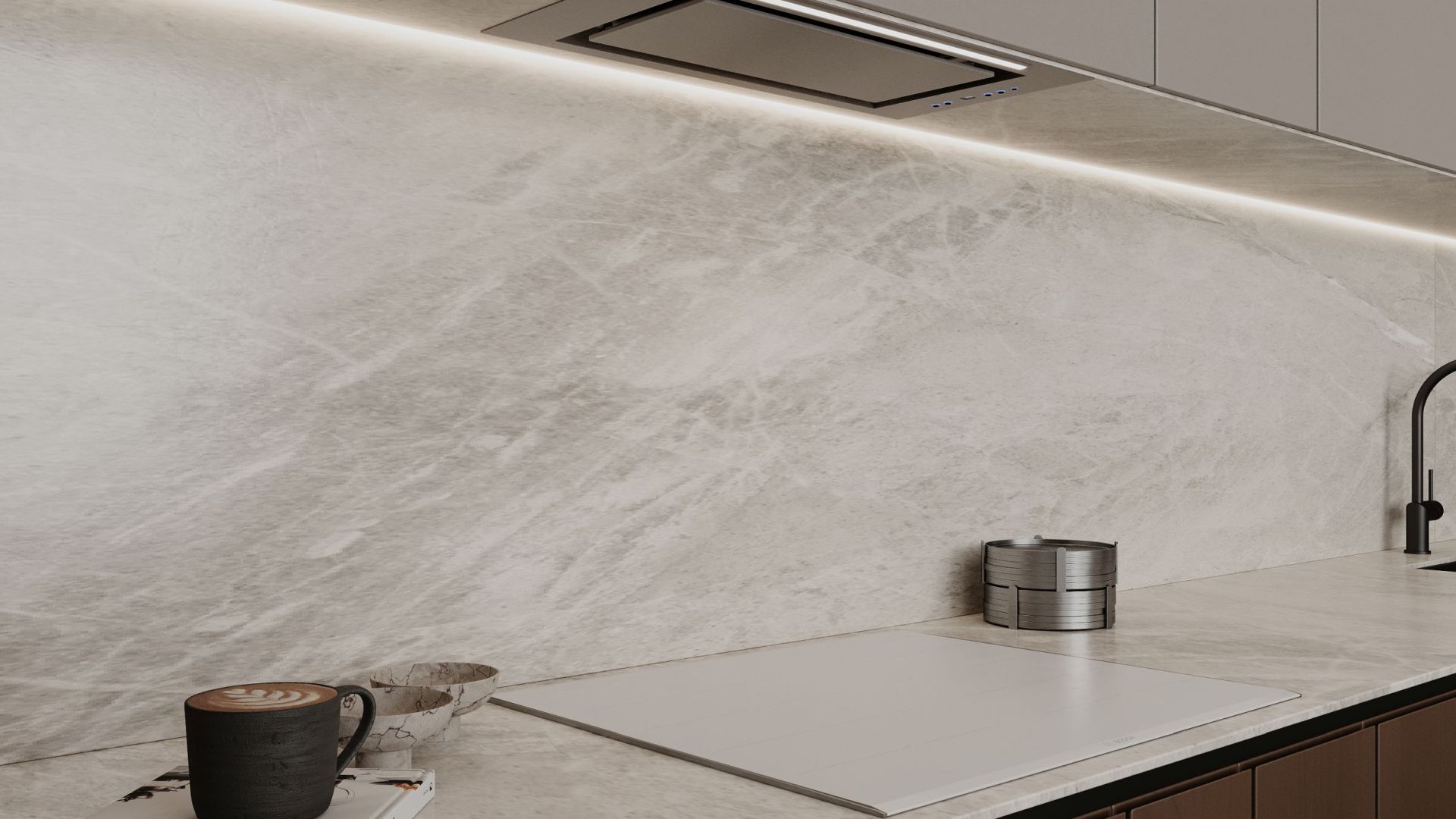 Hota Incorporabile Micra Inox - INOX - Vizualizare