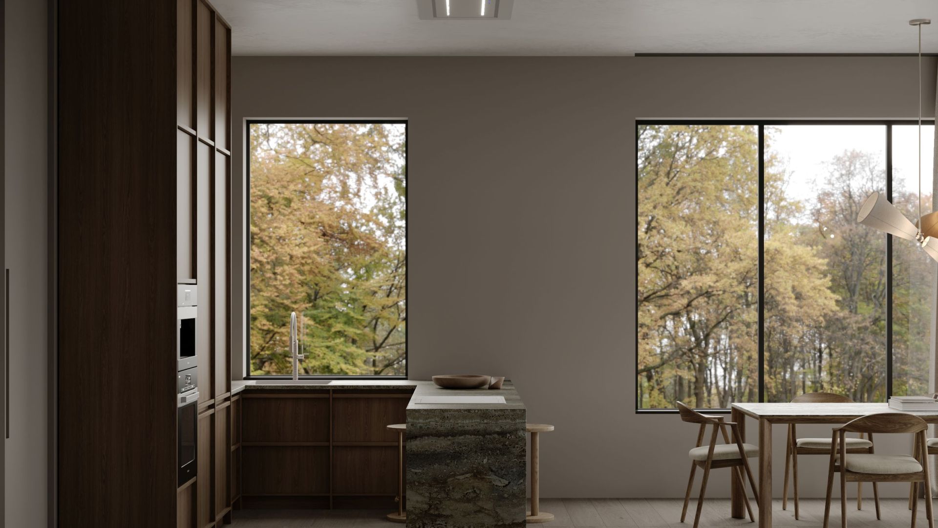 Hota De tavan Grand Super Slim White - Alb - Vizualizare 8