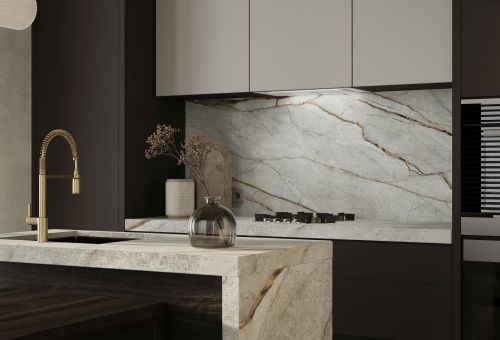  - Lando Glass 2STRIPS White Gesture Control