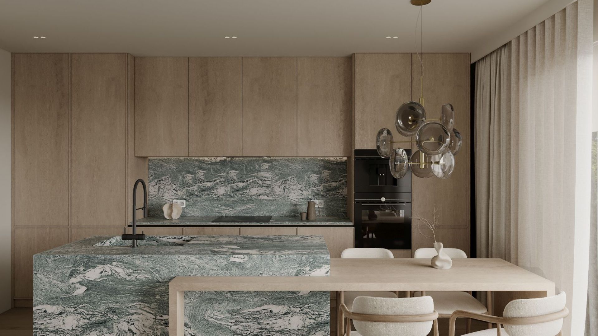 Hota Incorporabile Marino Black - Negru - Vizualizare