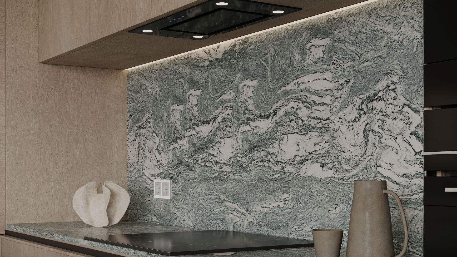 Hota Incorporabile Marino Black - Negru - Vizualizare 4