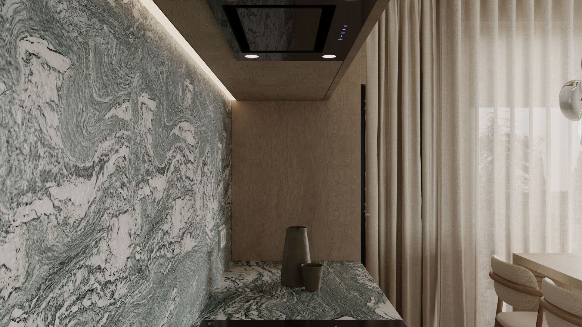 Hota Incorporabile Marino Black - Negru - Vizualizare 6