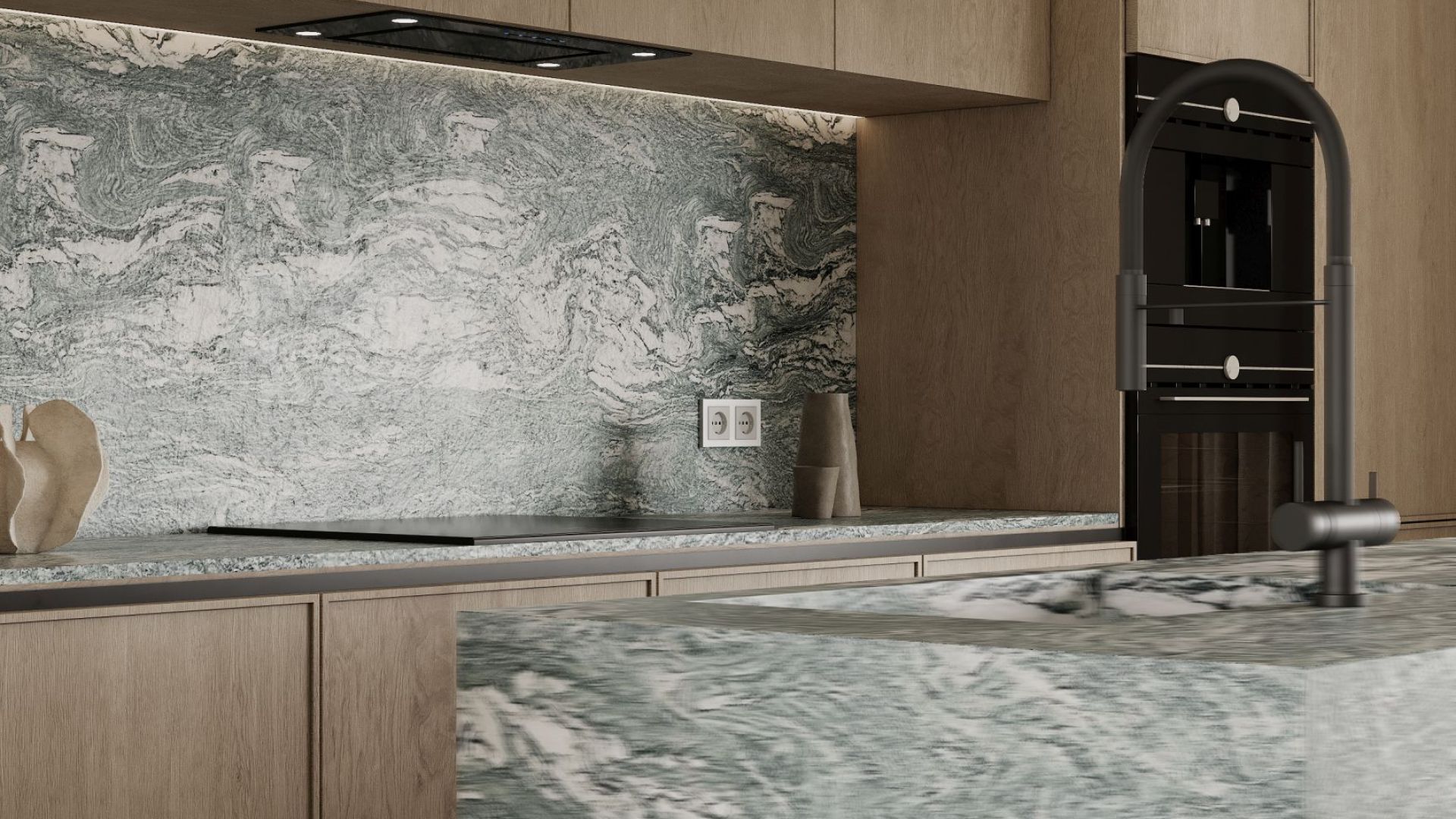 Hota Incorporabile Marino Black - Negru - Vizualizare 8