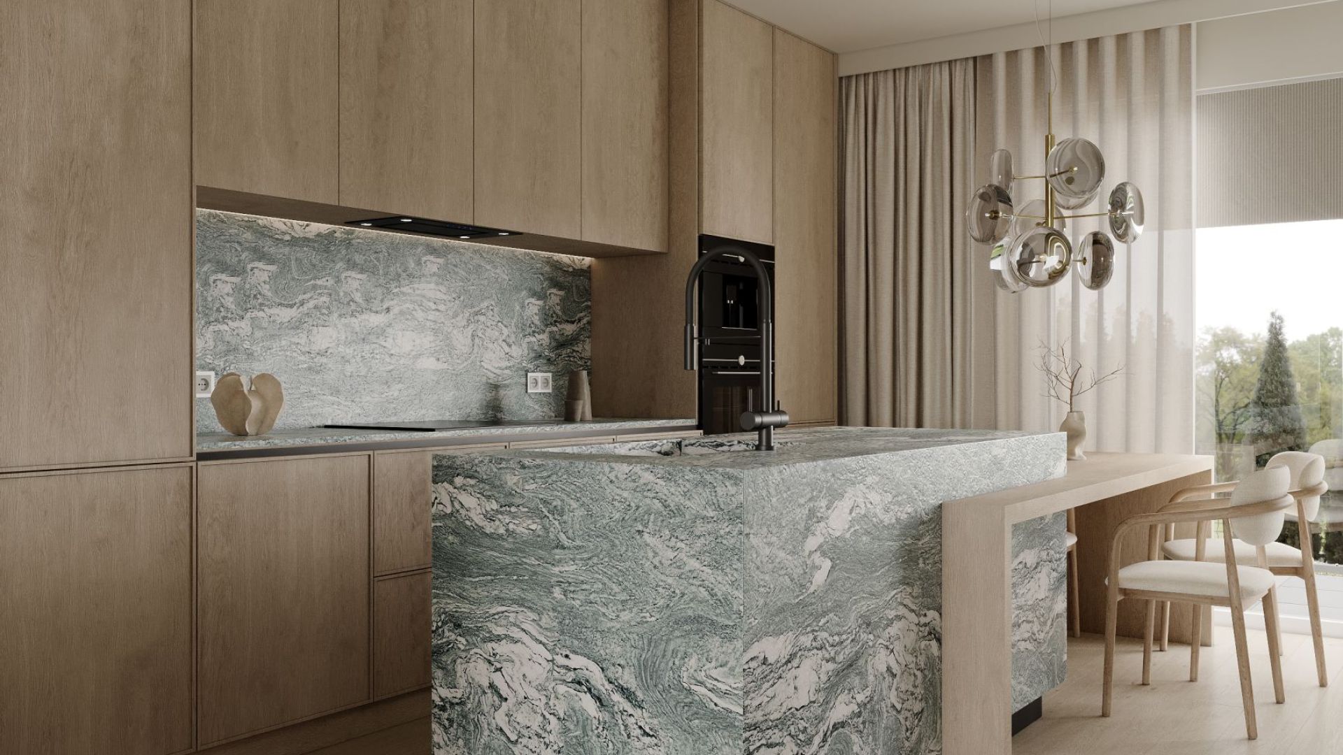 Hota Incorporabile Marino Black - Negru - Vizualizare 3