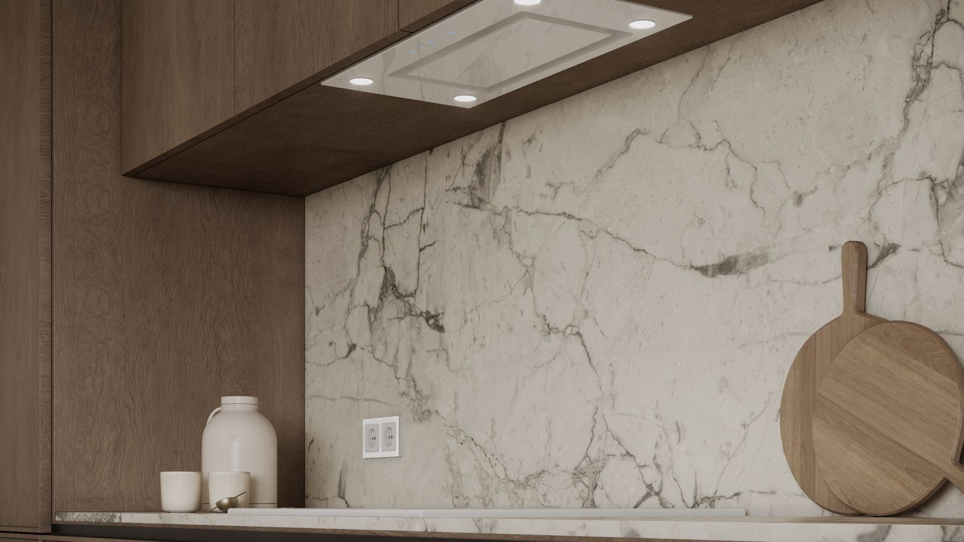 Hota Incorporabile Marino White - Alb - Vizualizare 8