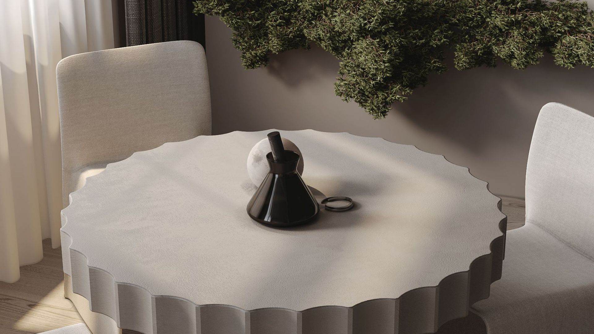 Hota insula Metropolis Black Matt - Negru Mat - Vizualizare 5