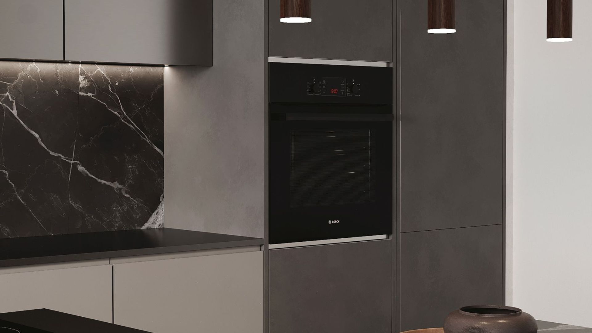 Hota insula Metropolis Black Matt - Negru Mat - Vizualizare 9