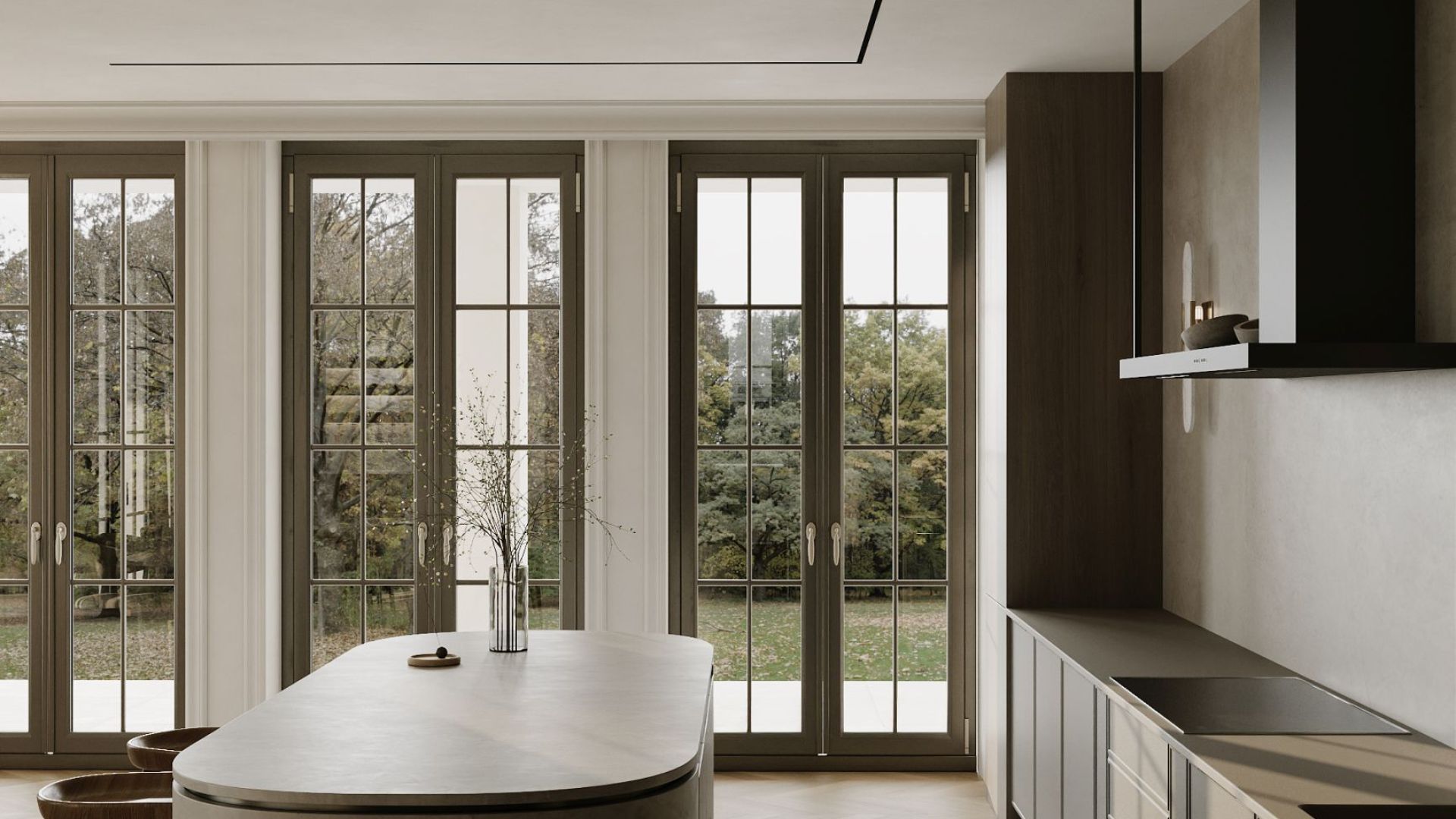 Hota decorative Metropolis OR Black Matt - Negru Mat - Vizualizare 7