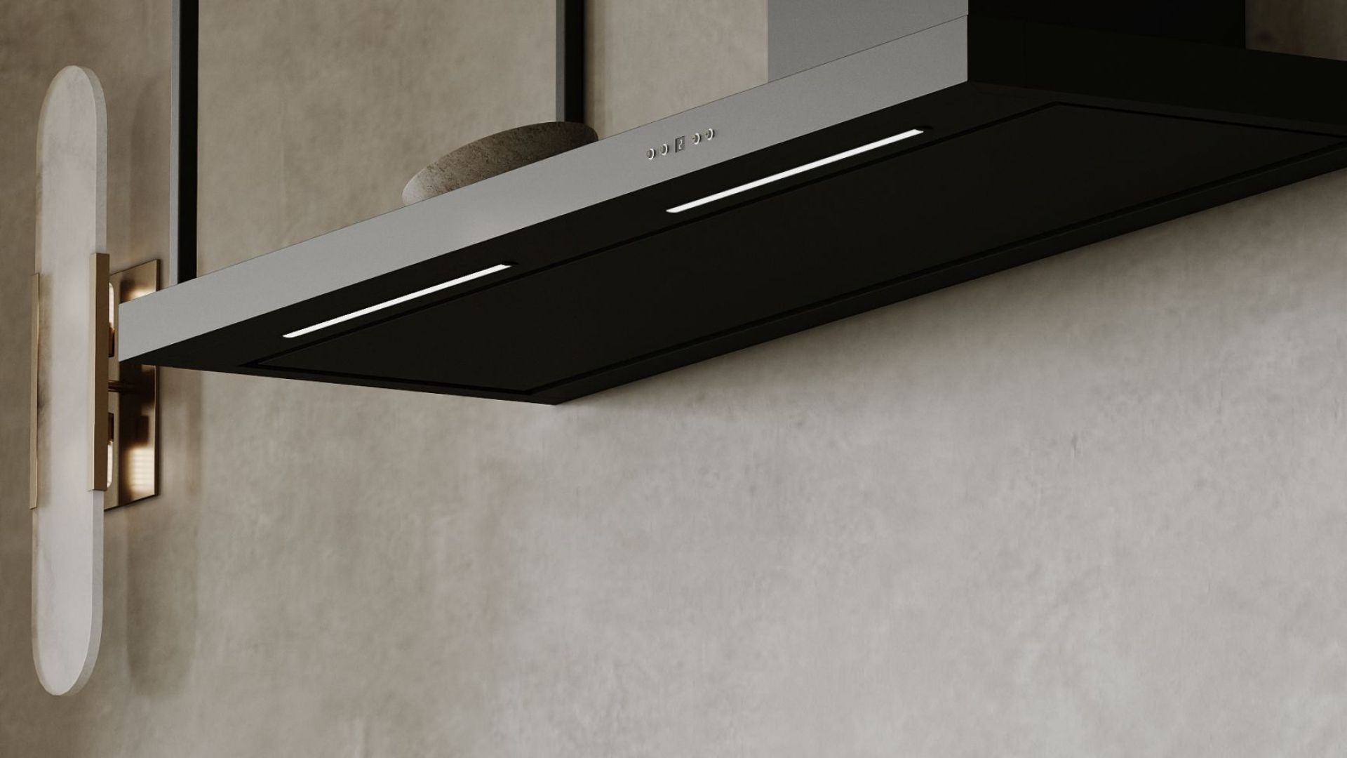 Hota decorative Metropolis OR Black Matt - Negru Mat - Vizualizare 2