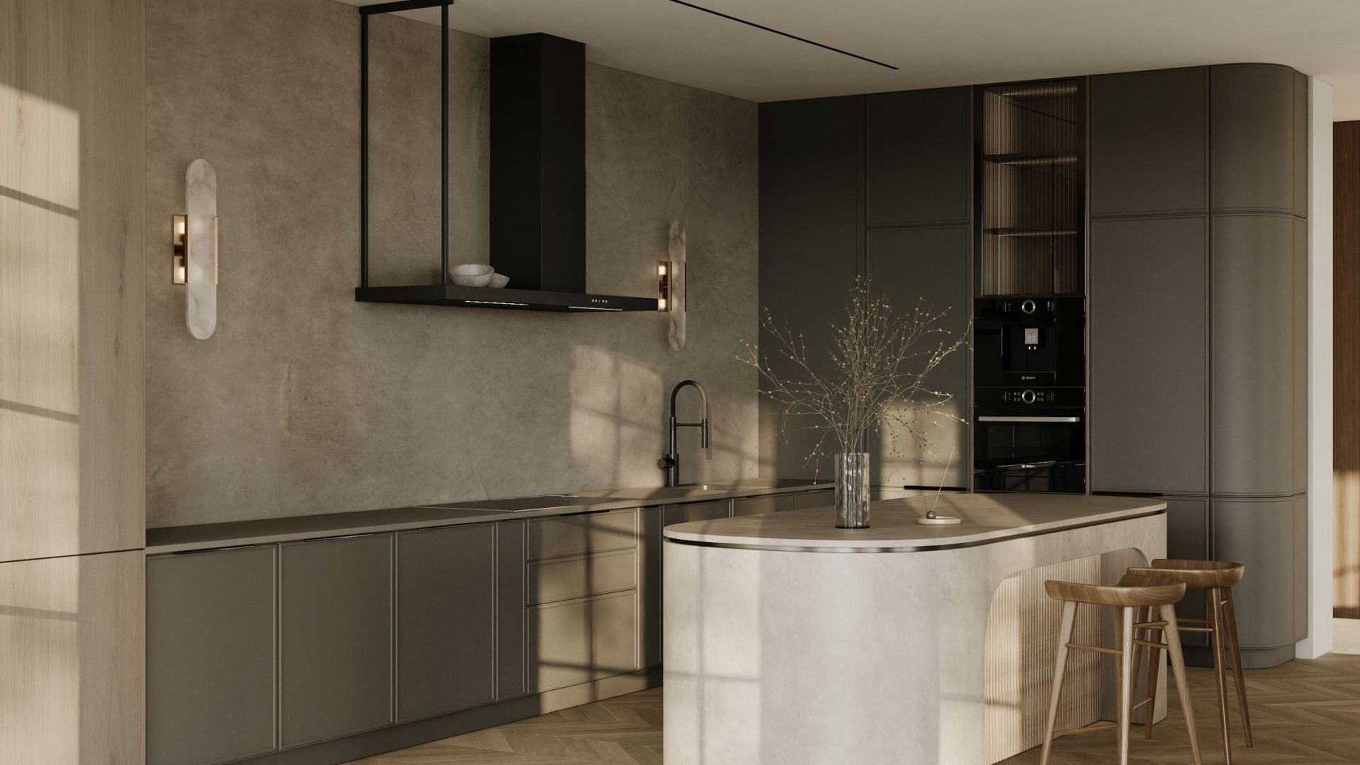 Hota decorative Metropolis OR Black Matt - Negru Mat - Vizualizare 9