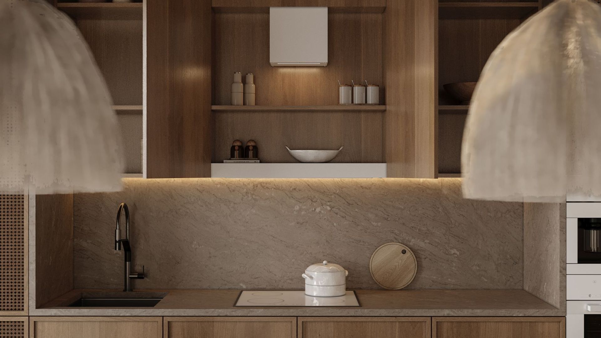 Hota Incorporabile Micra Space White Matt - Alb Mat - Vizualizare 8