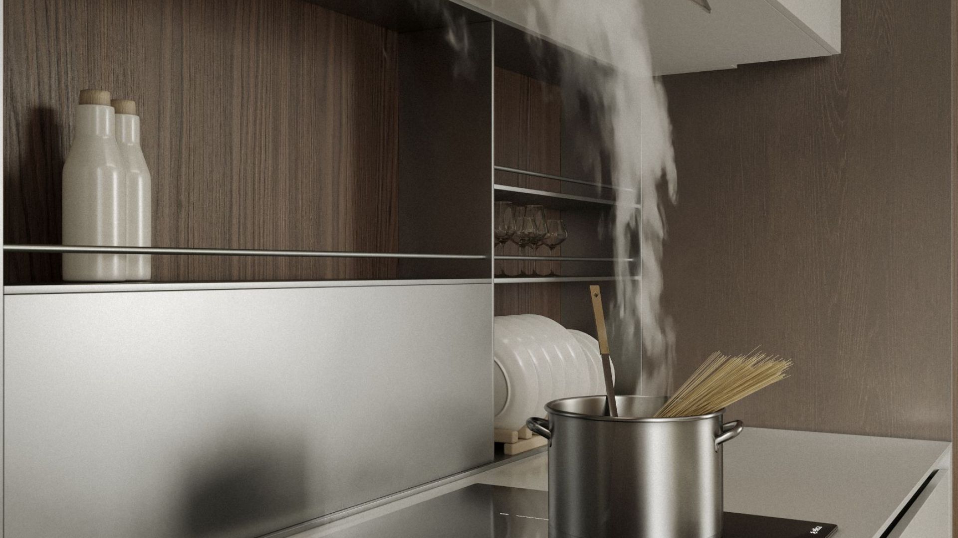 Hota Incorporabile Prato Black Matt - Negru Mat - Vizualizare 7