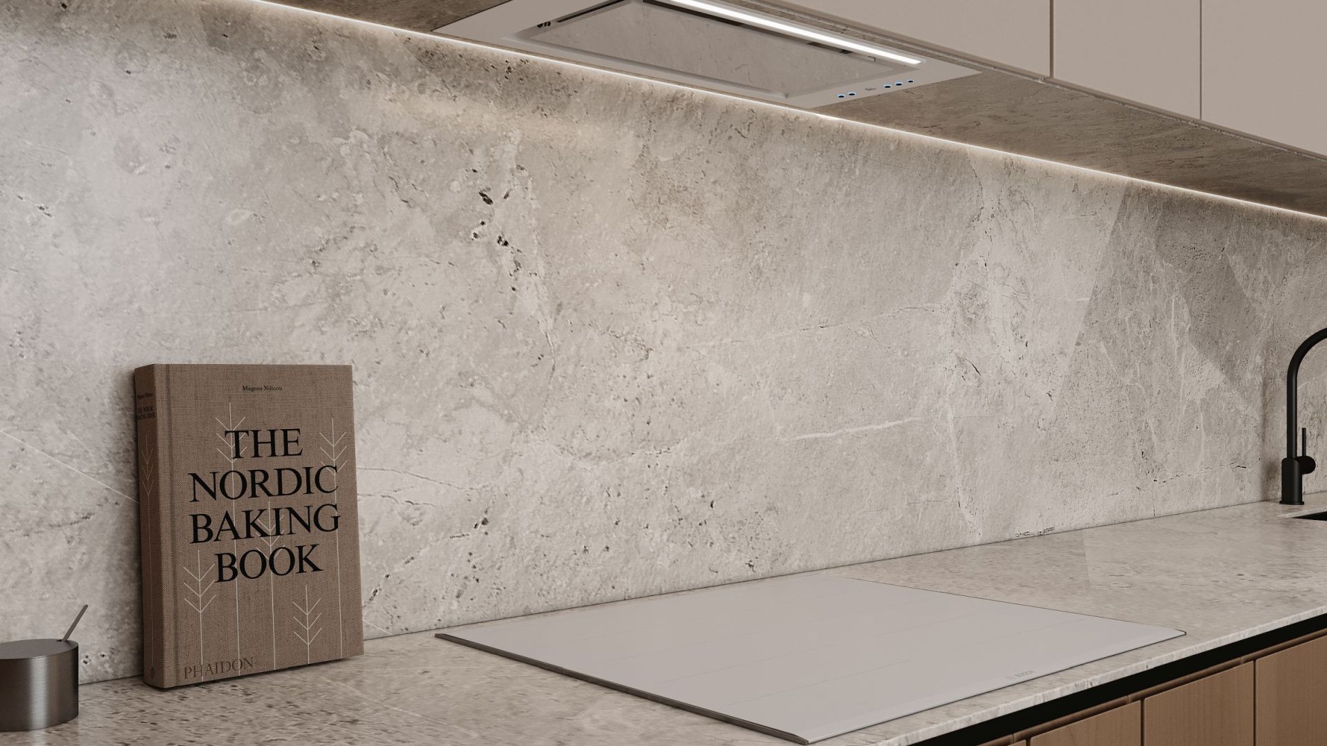 Hota Incorporabile Micra White Matt - Alb Mat - Vizualizare 5